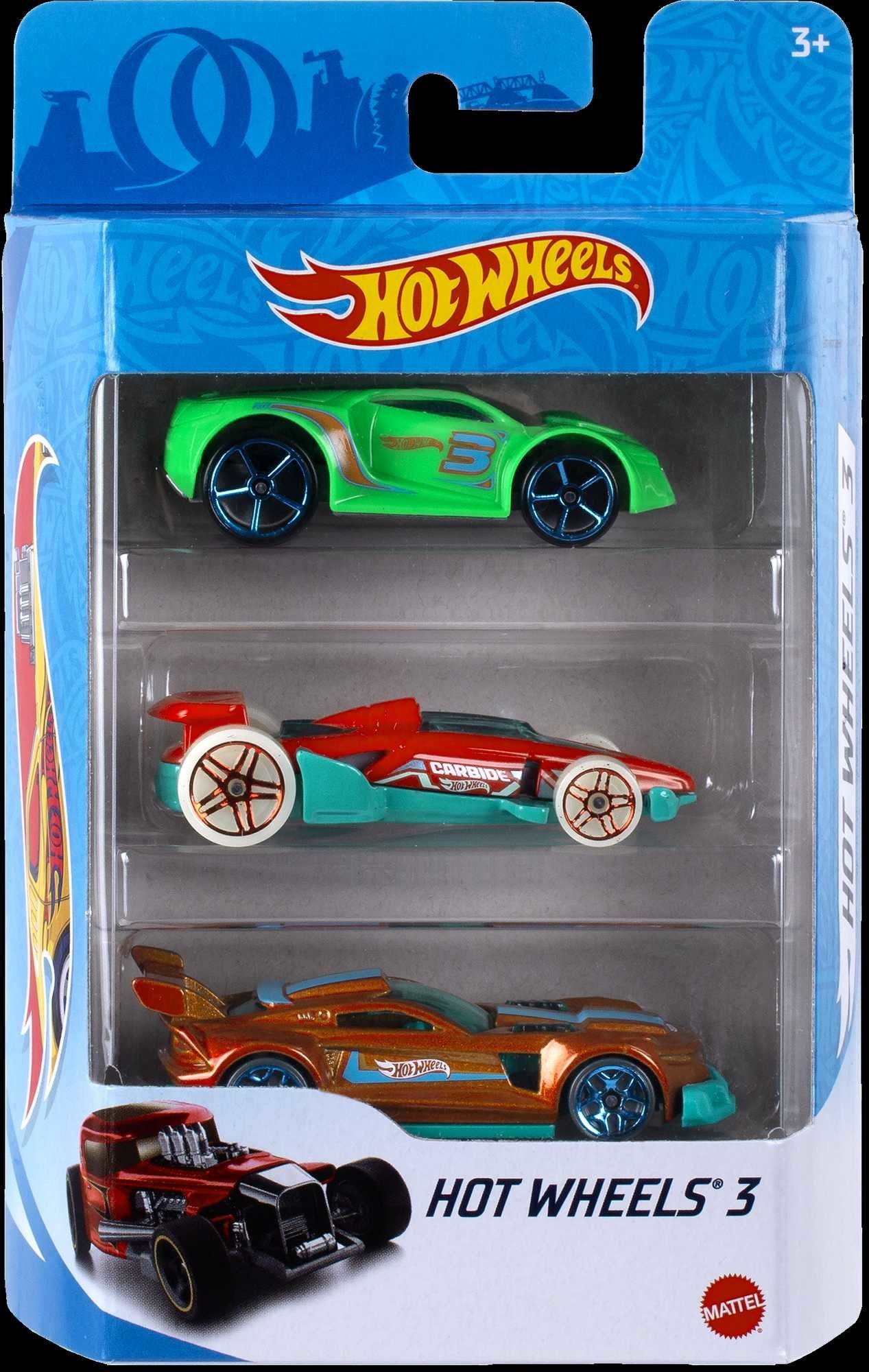 Hot Wheels - 3 Car Pack (Performance Vehicles)