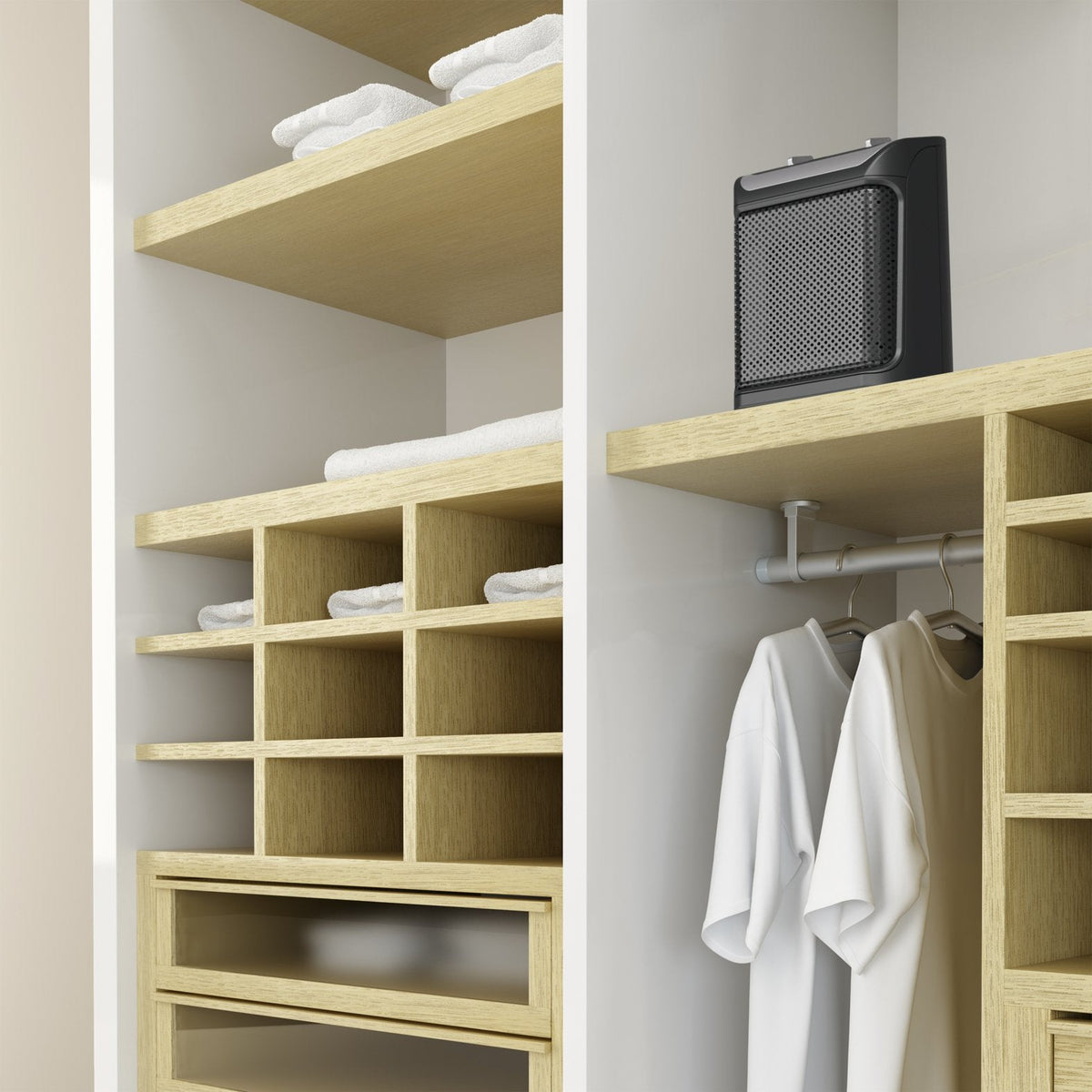 Calefactor Con Ventilador Rowenta Mini Excel Keramik (Negro) So9261