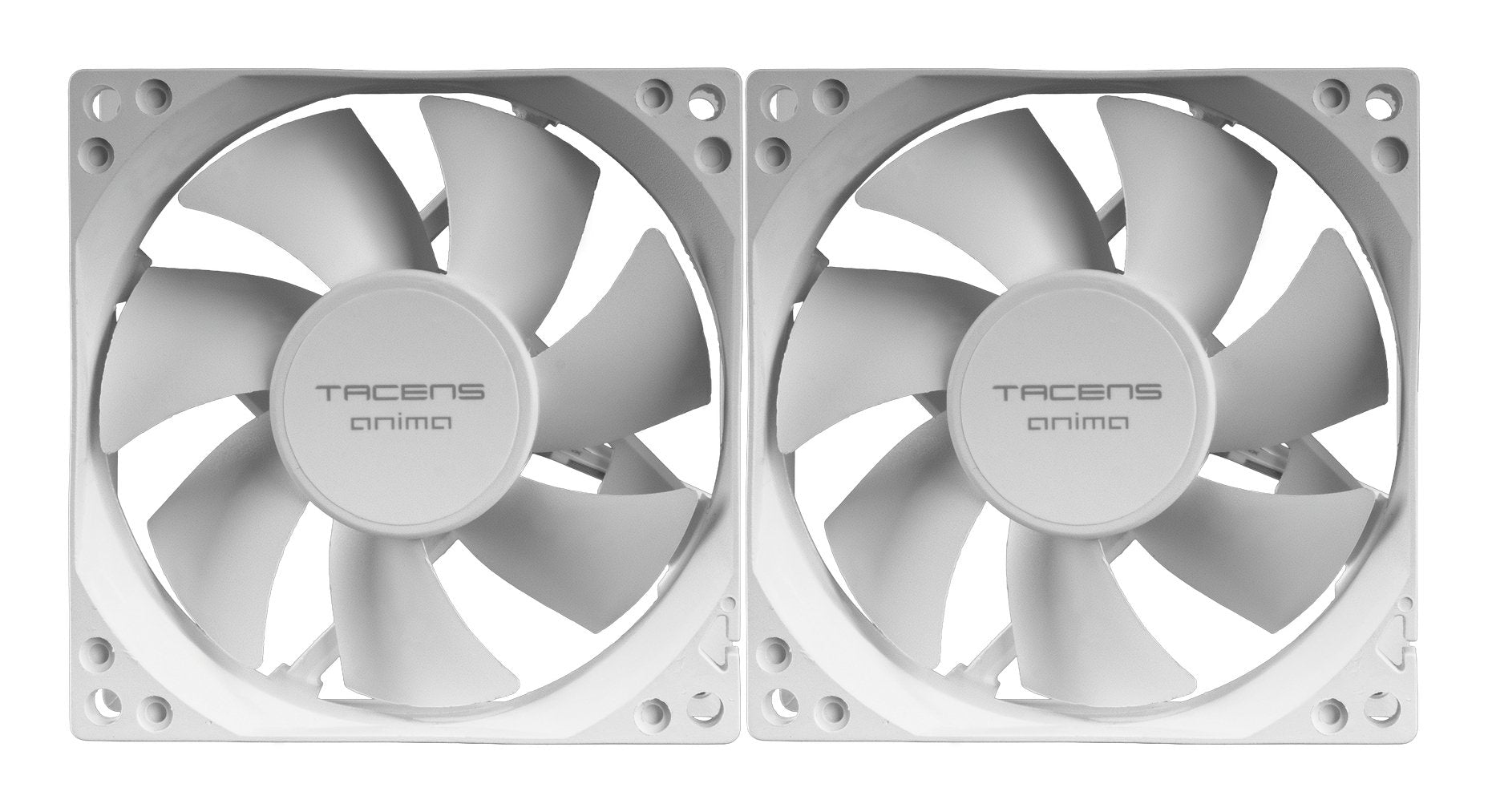 EAN 8435693113263 - Tacens Anima AF8X2W sistema de refrigeración para ordenador Carcasa del ordenador Ventilador 8 cm Blanco imagen 1