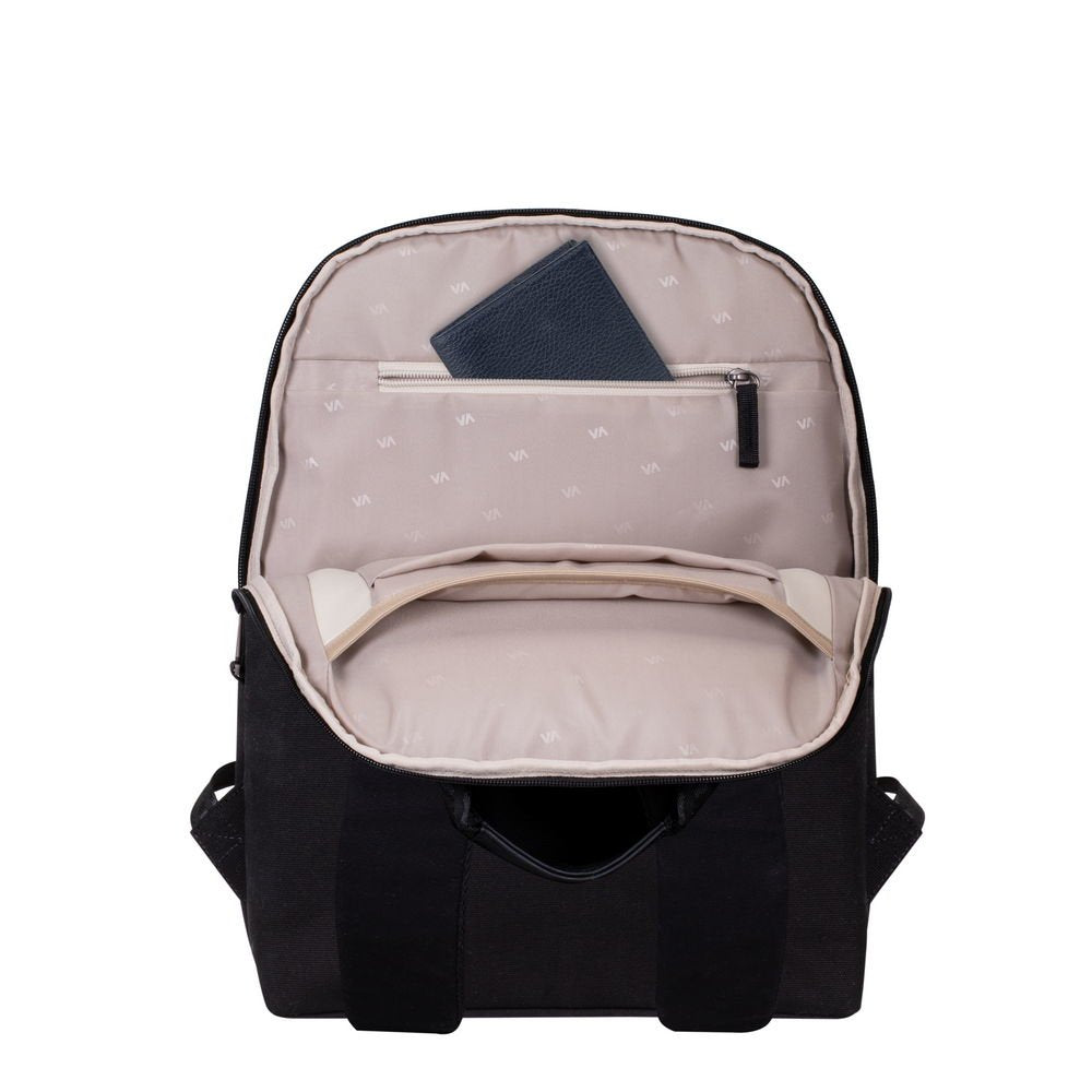 Mochila Riva Canvas Urban Para Portátil (14") Negro 8524