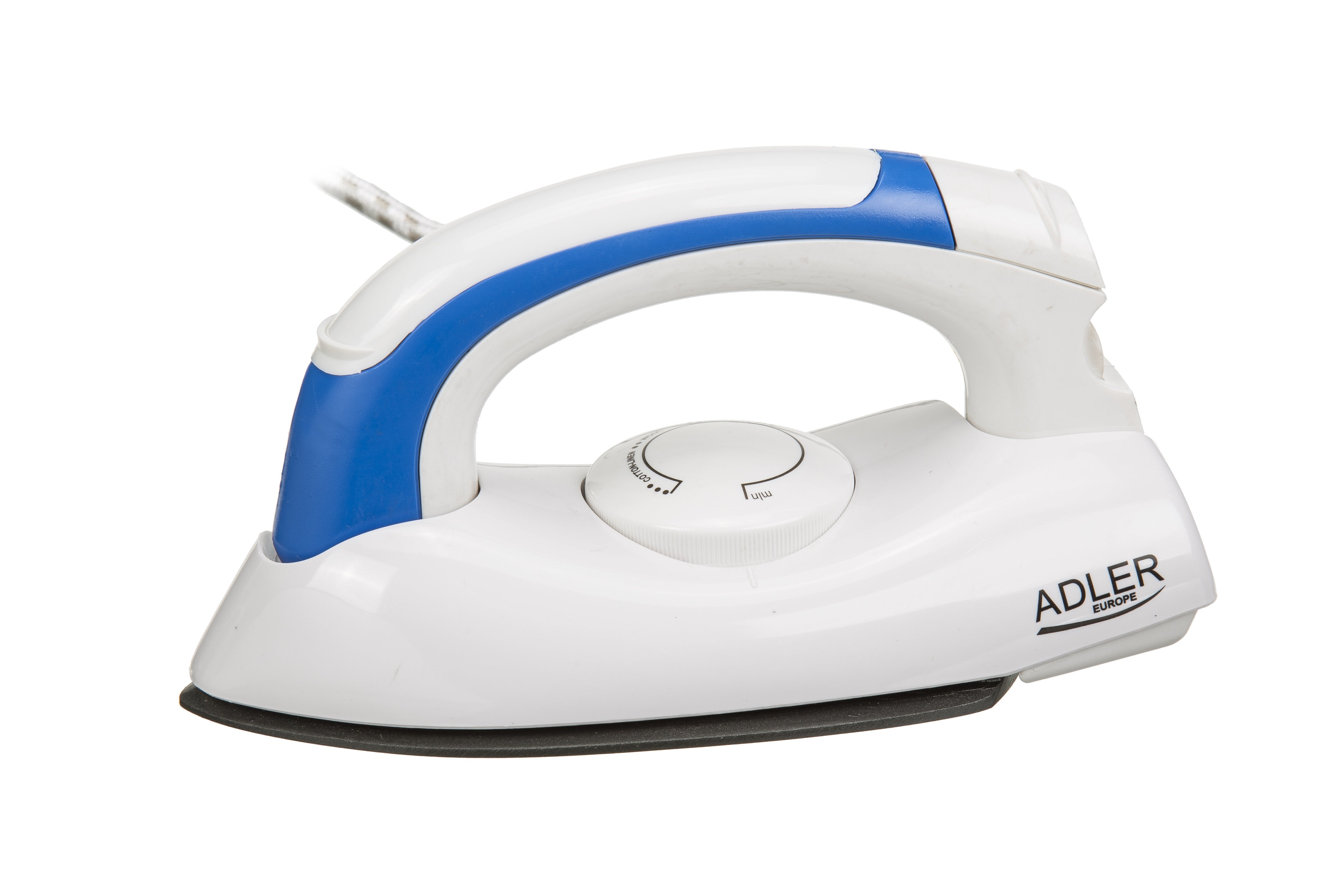Plancha Adler Ad 5015 Seco 800 W Azul, Blanco