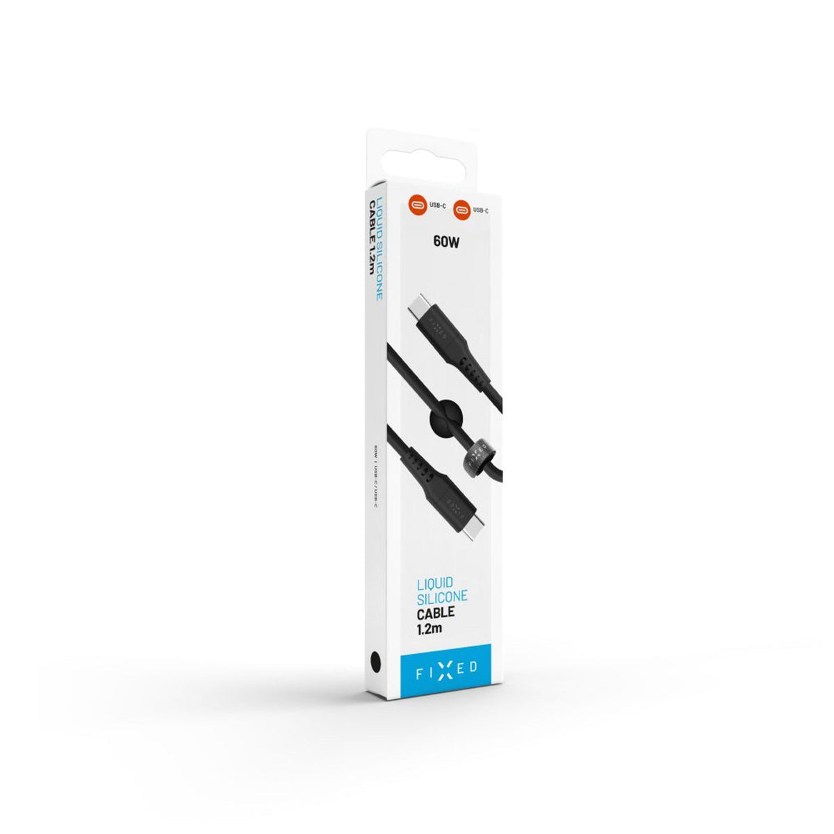 EAN 8591680147274 - FIXED FIXDLS-CC12-BK cable USB USB 2.0 1,2 m USB C 4,8 Gbit/s Negro imagen 8