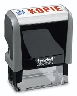 EAN 92399032274 - Wedo 51 4912224 Autoentintado Sello con placa de texto Plástico imagen 1