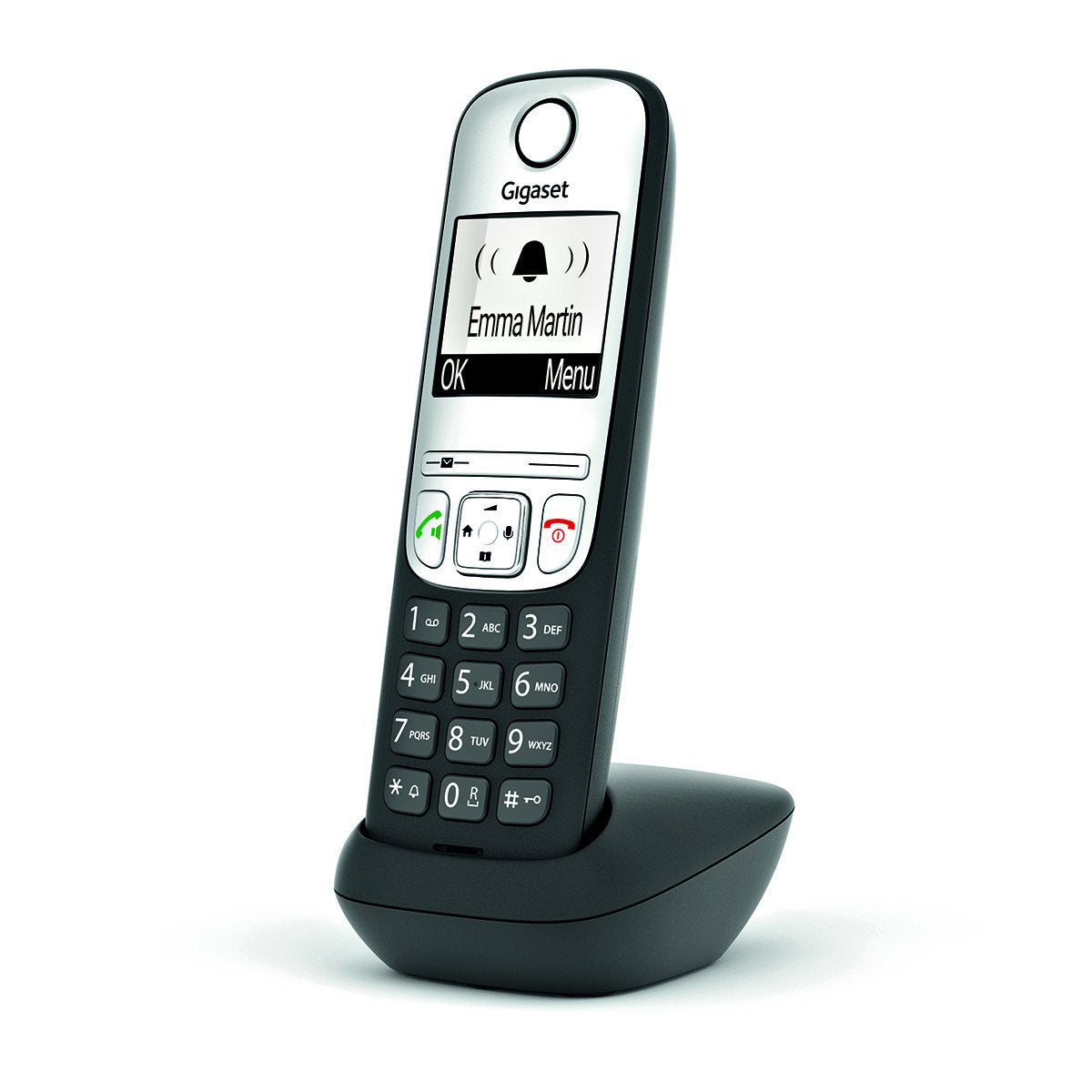 EAN 4250366857138 - Gigaset A690HX Teléfono DECT/analógico Identificador de llamadas Negro, Plata imagen 5