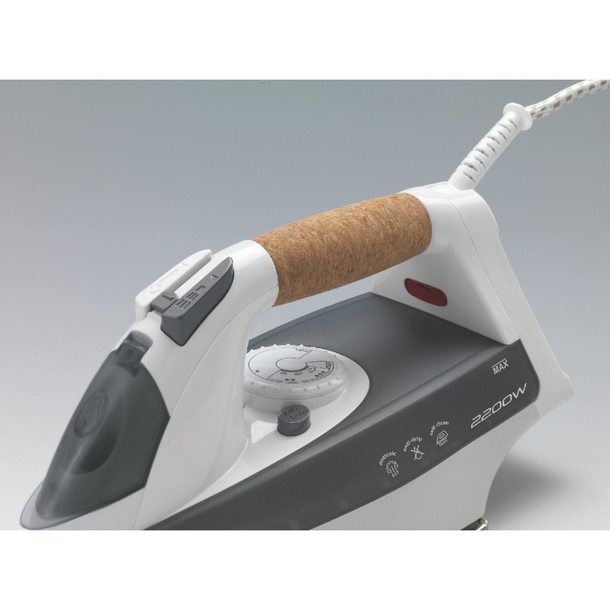 Plancha Ariete 6232/00 A Vapor Suela De Acero Inoxidable 2200 W Gris