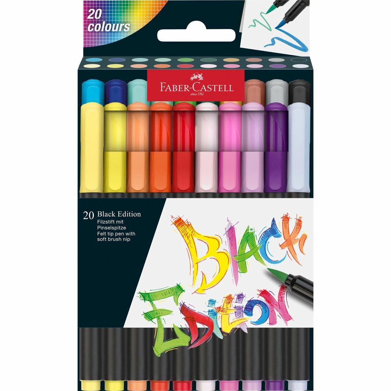 Rotul Edicion Black P Pincel 20