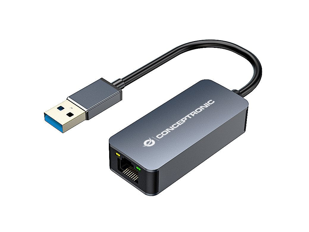 Conceptronic Adaptador Usb3.0-> Rj45 10 100 1000 2500 0.15m