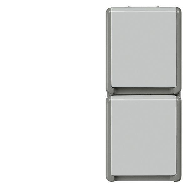 Siemens 5ub4723 Delta Schuko-Toma De Corriente Flche Ip44 Ap Dgr Hgr 2-Vías Senkrecht