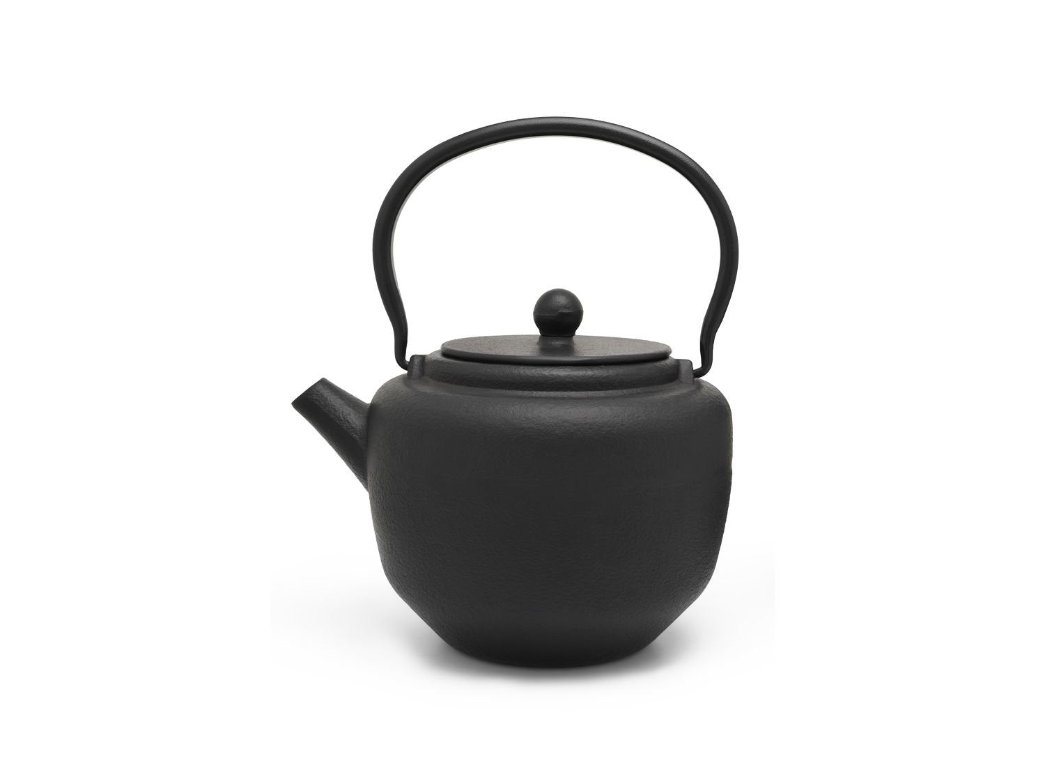 Bredemeijer Tea Bowls Pucheng 4- Set Cast Iron Petrol/Red 153021