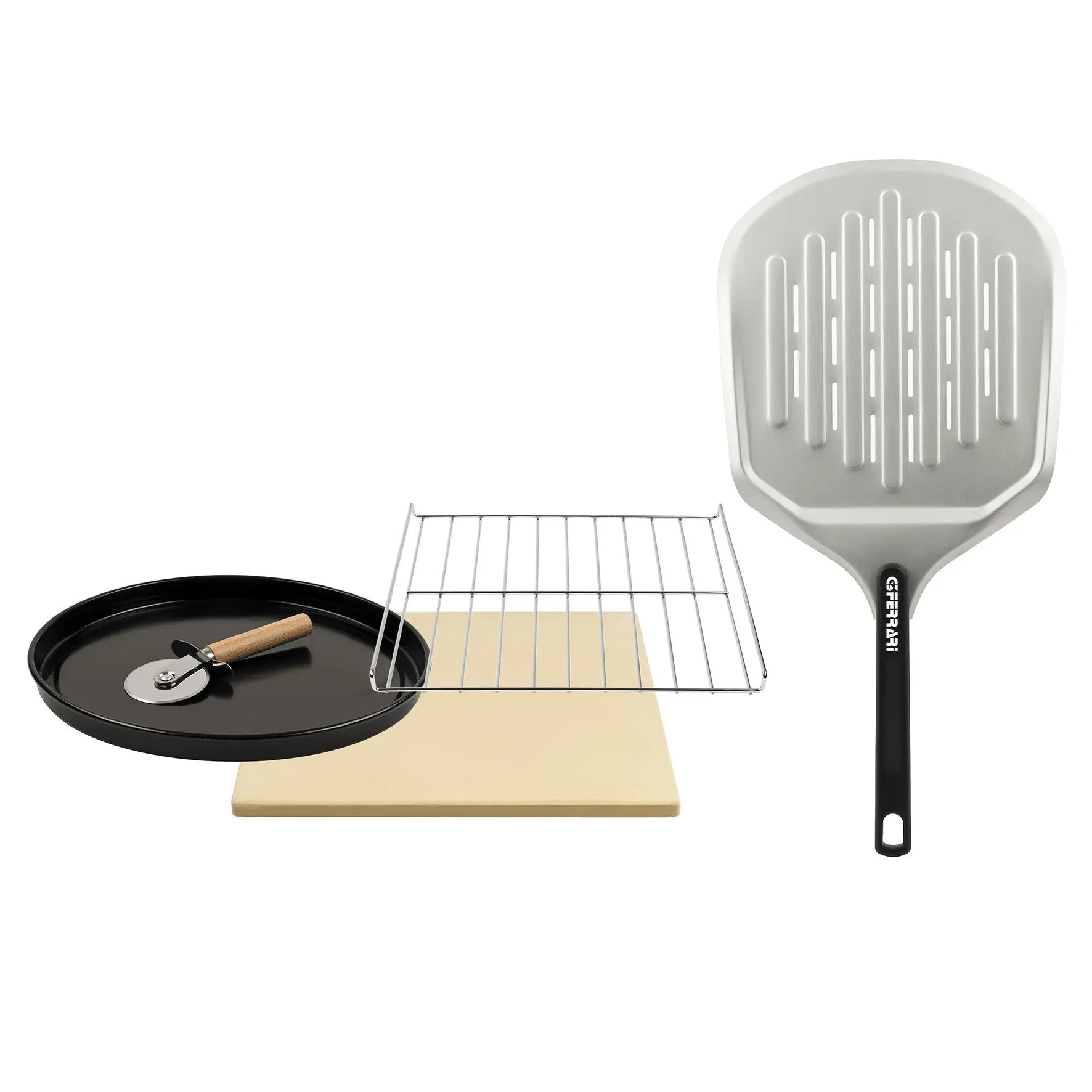 EAN 8055176402624 - G3 Ferrari G10186 fabricante de pizza y hornos 1 Pizza(s) 1700 W Negro, Plata imagen 6