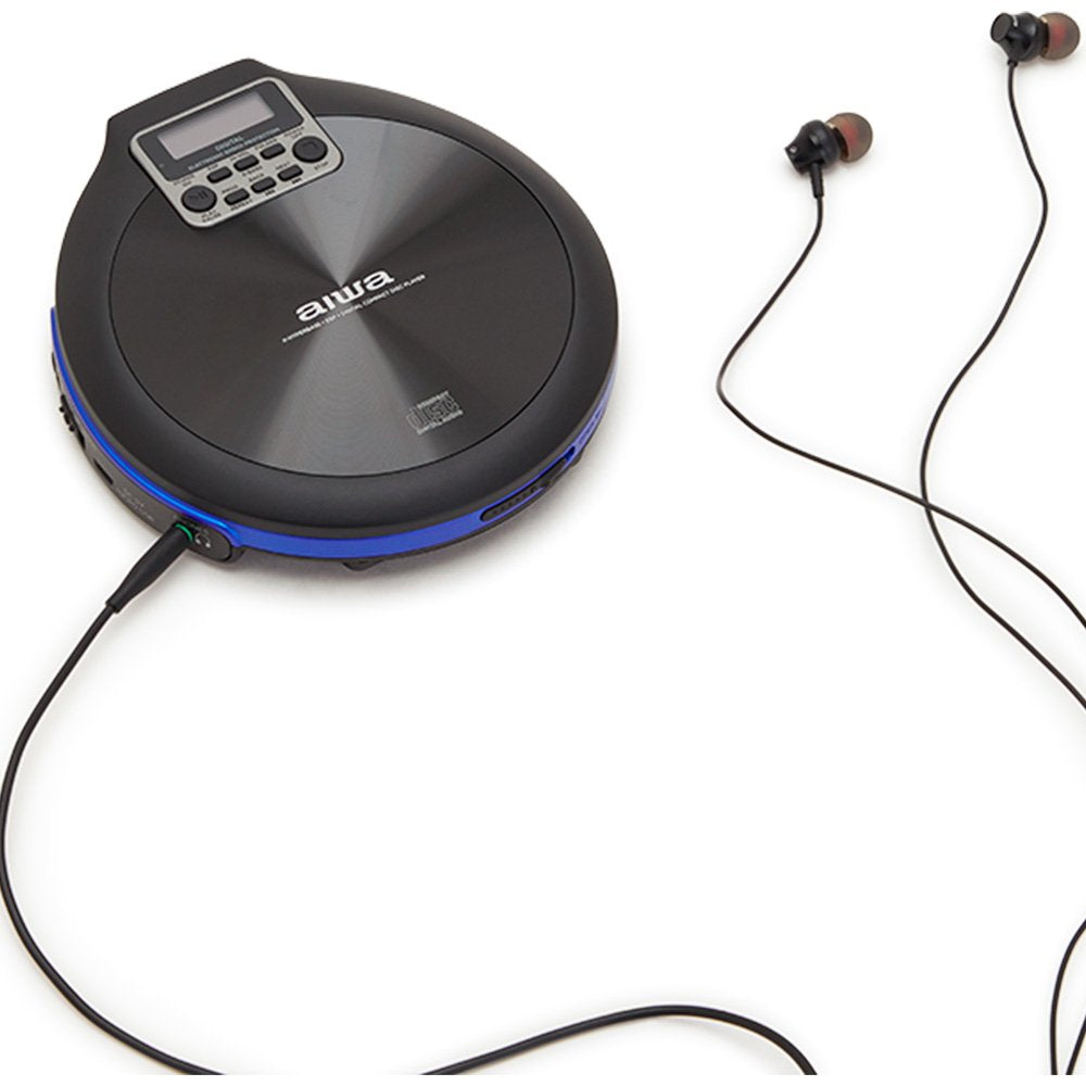 EAN 8435256898095 - Aiwa PCD-810BL reproductor de CD Negro, Azul Reproductor de CD portátil imagen 4