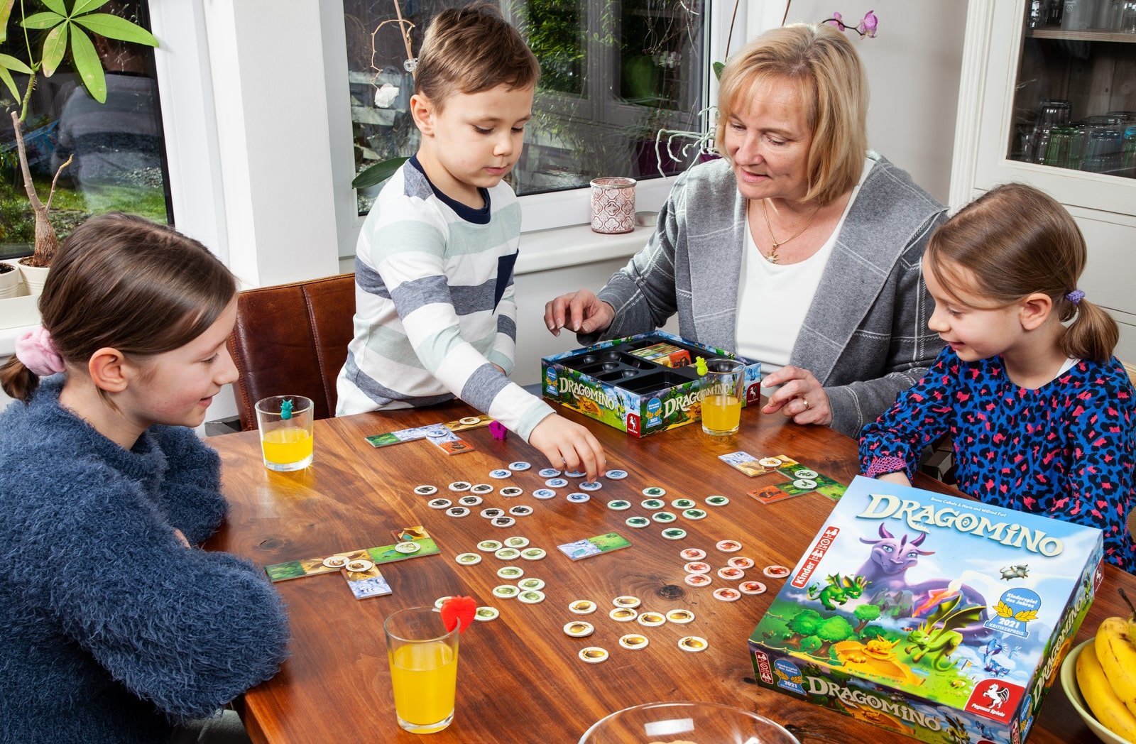 Pegasus Dragomino, Game Children'S Game De 2021 57111g