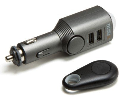 Alarm Samochodowy Z Ladowarka Usb 2 Porty Tx-100