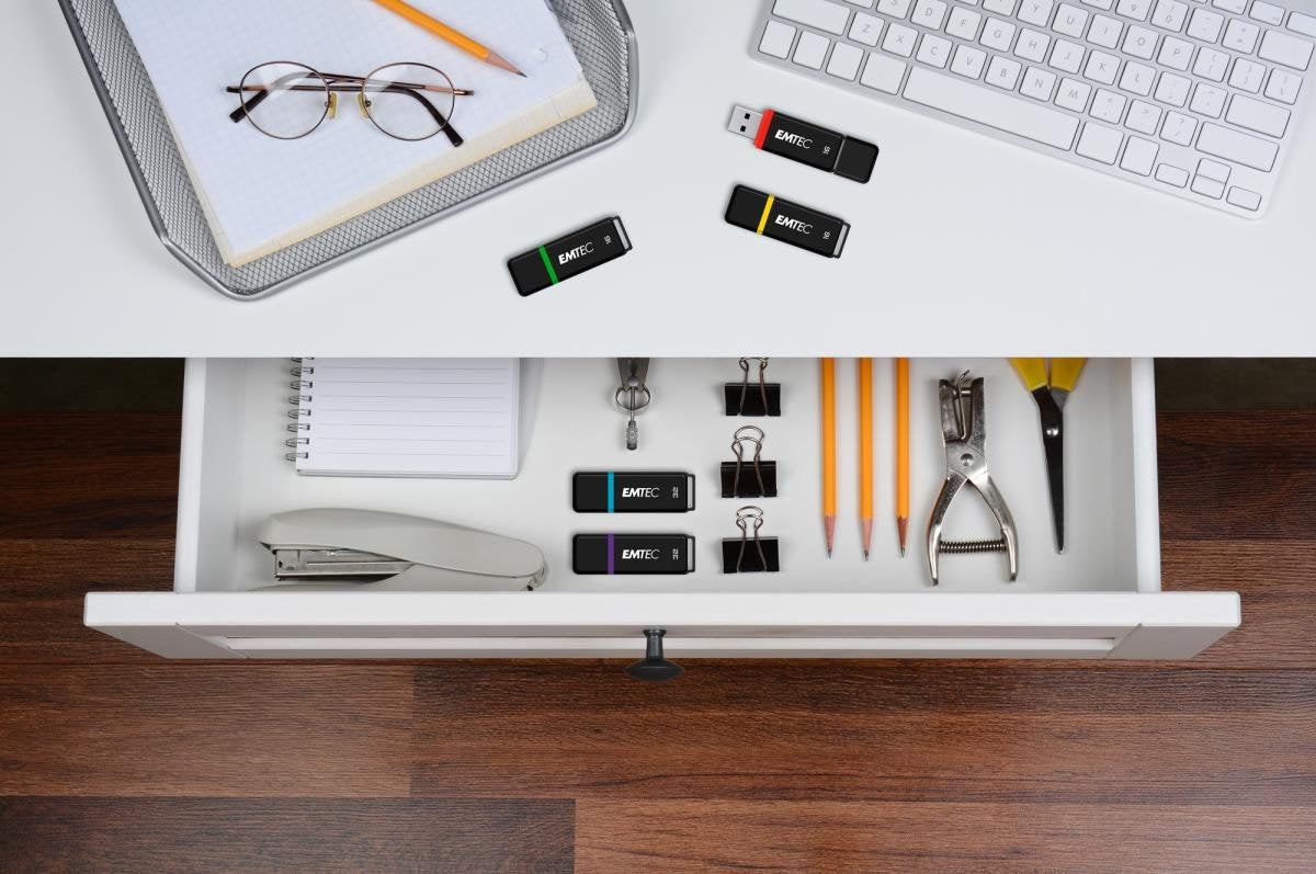 EAN 3126170178633 - Emtec K100 unidad flash USB 16 GB USB tipo A 2.0 Negro, Multicolor imagen 12