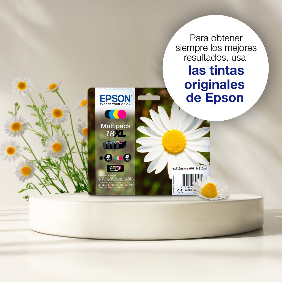 Epson Daisy Multipack 4-Colours 18xl Easymail