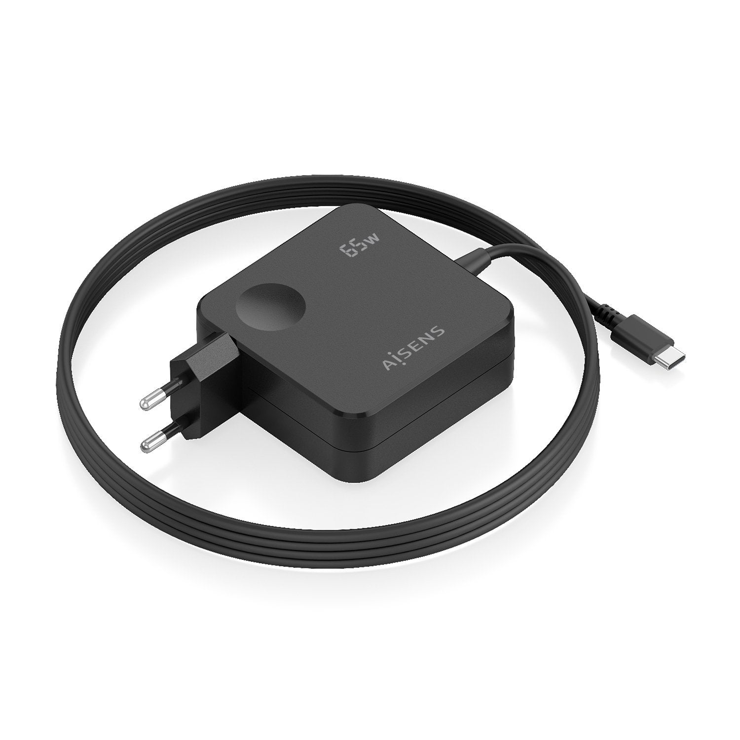 EAN 8435739904633 - AISENS ASCH-1PD65WL80-BK cargador de dispositivo móvil Smartphone, Teléfono móvil, Tableta, Consola de ju imagen 1