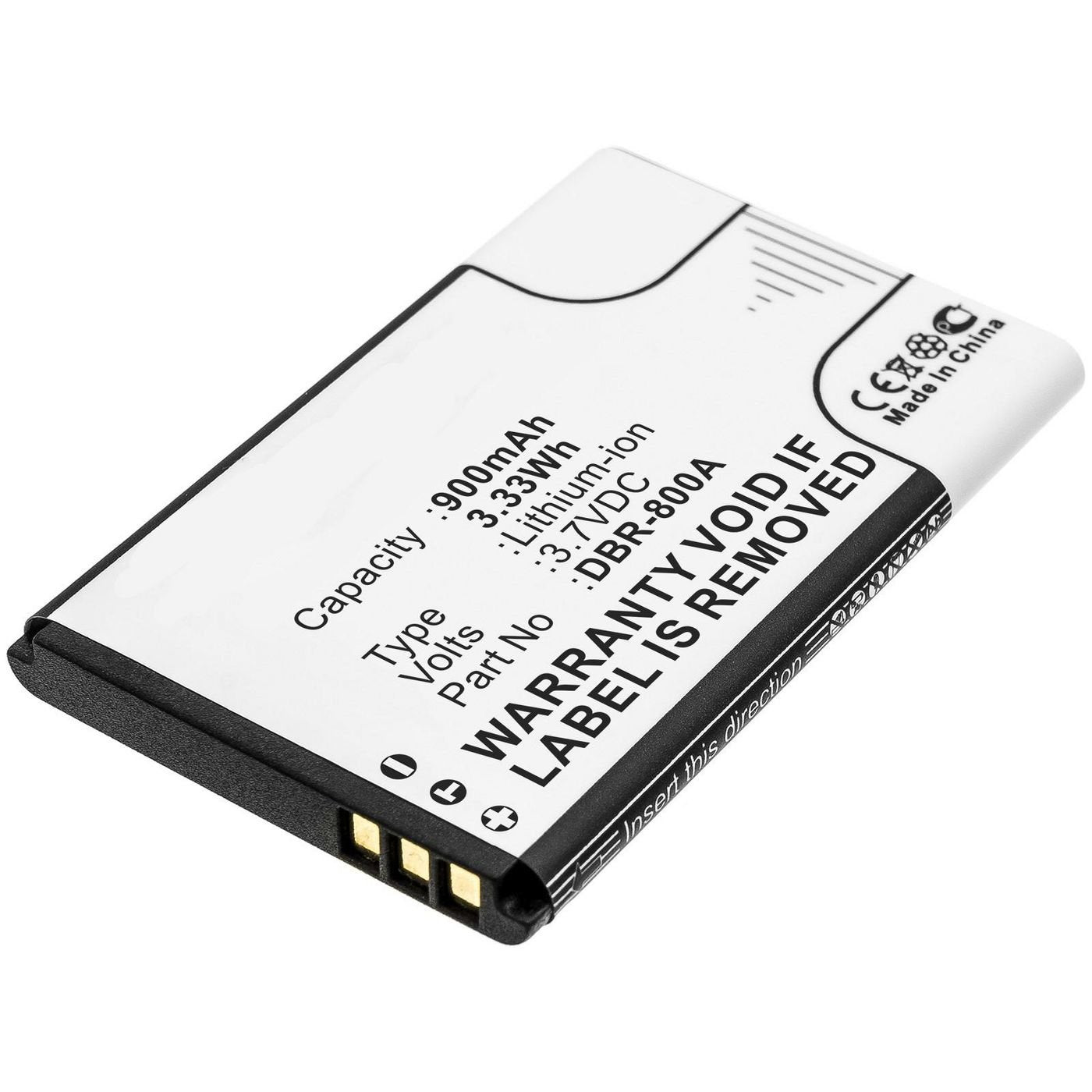 Coreparts Mbxmp-Ba484 Recambio Del Teléfono Móvil Batería Negro, Blanco