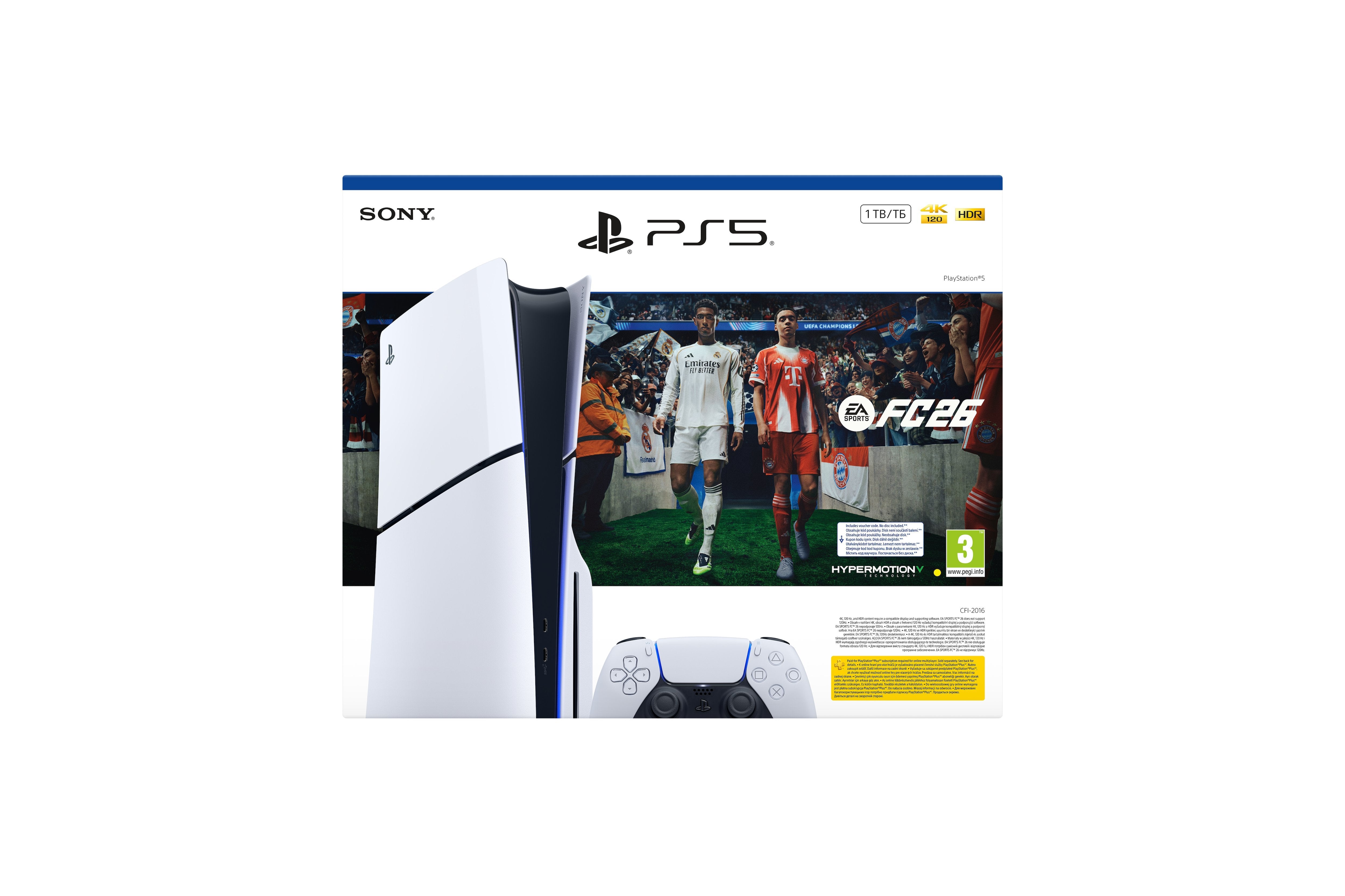 Gaming Sony Playstation 5 Slim Disc Version (Ea Sports Fc 26 Bundle) Eu