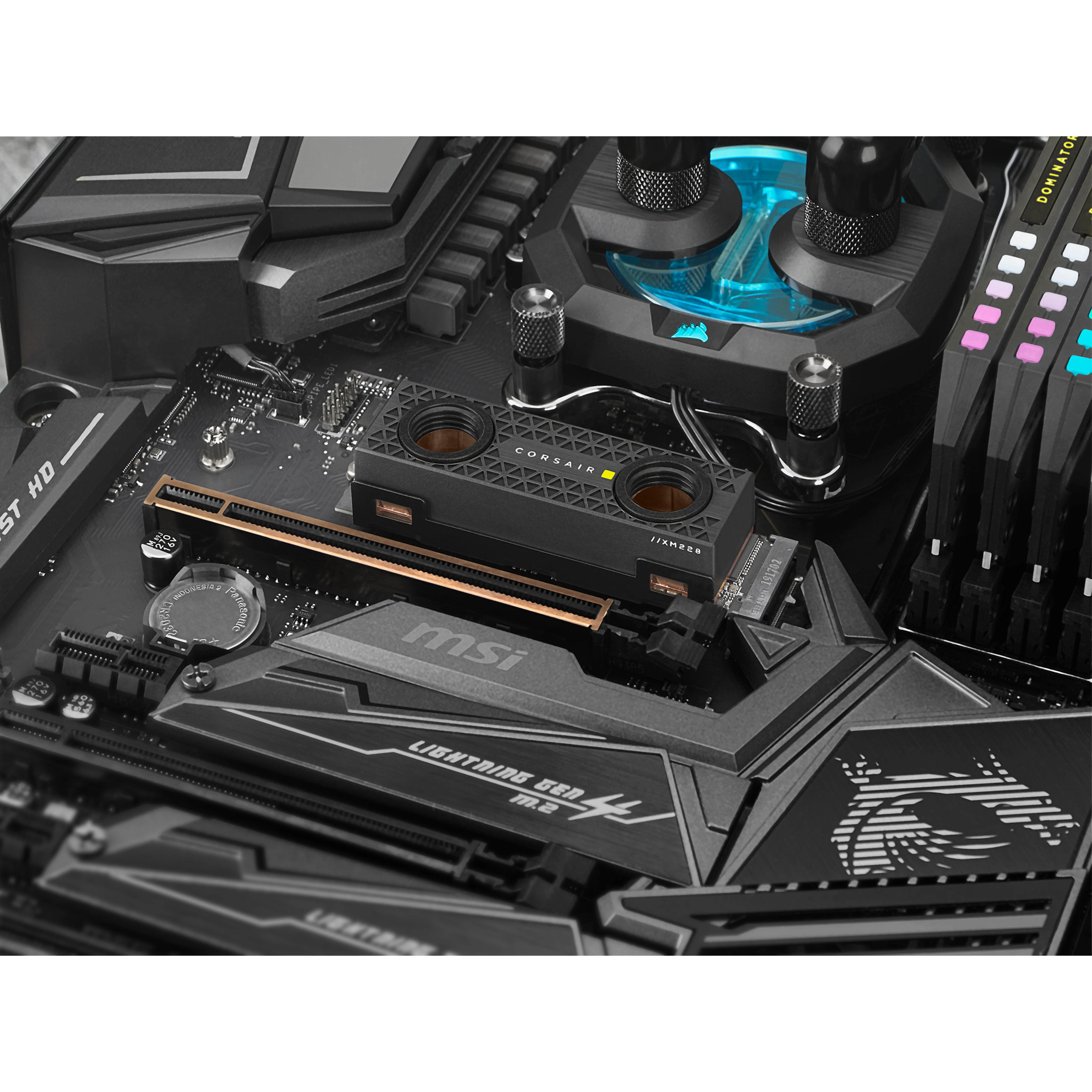 Disco Ssd Corsair Mp600 Pro Hydro X Edition 2tb M.2 Pcie Gen4 X4 Nvme Ssd 7000/6550 Mb/S