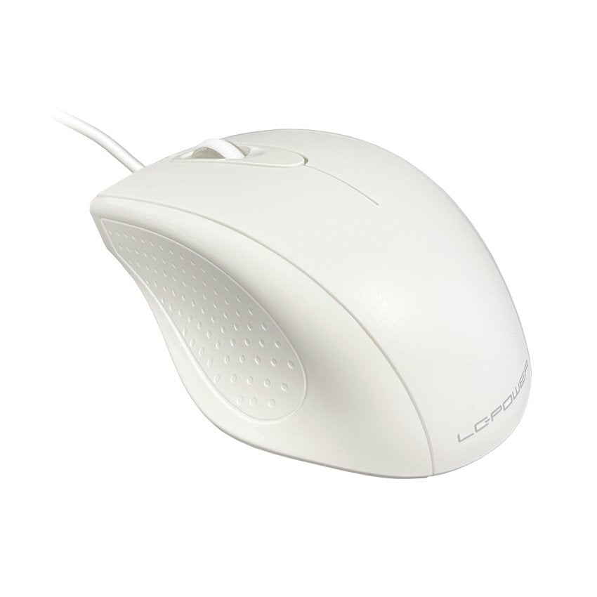 Raton Lc-Power Optical M710w Usb Blanco