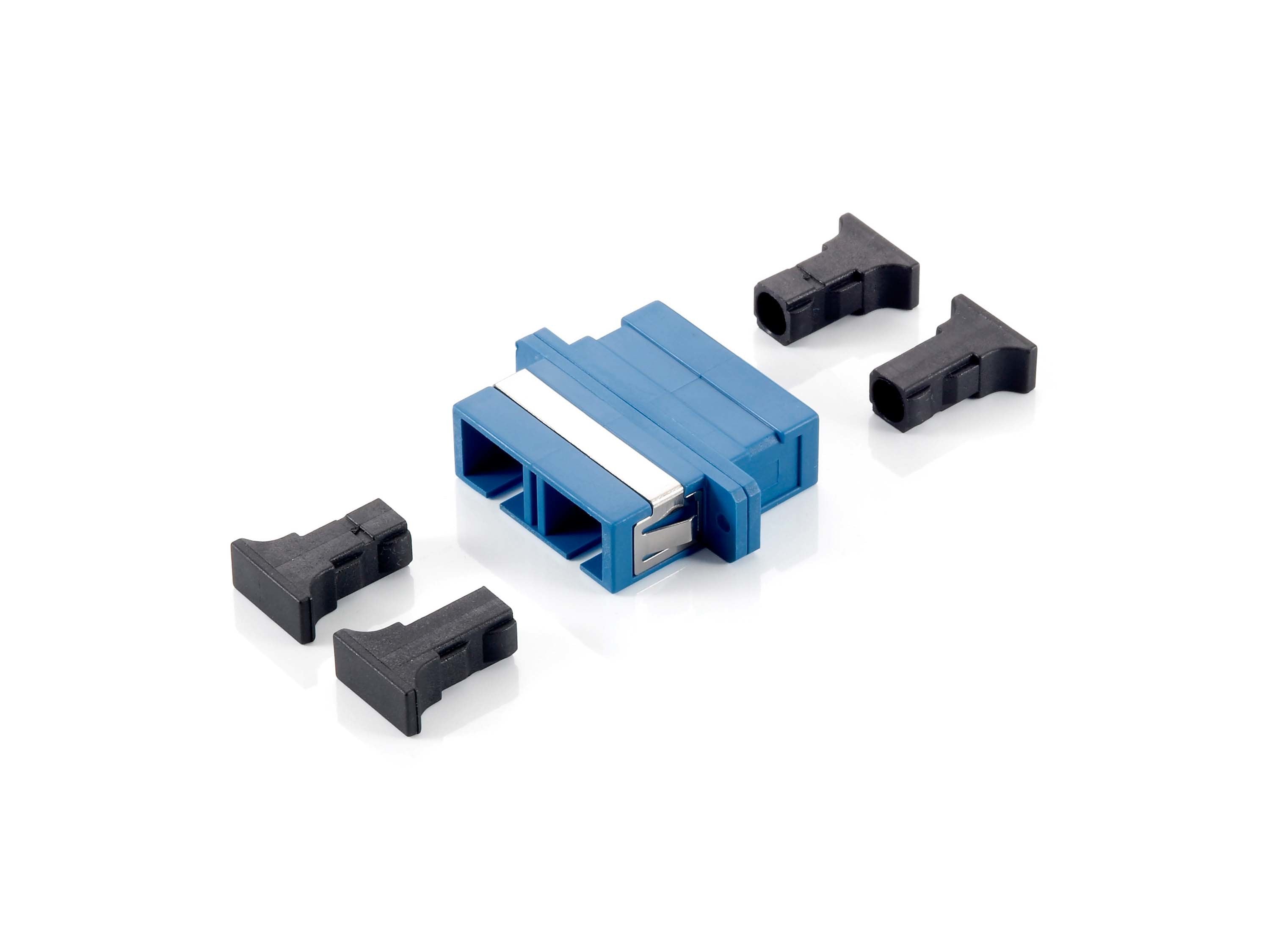 Adaptador Fibra Optica Sc Duplex Monomodo Pack 12u
