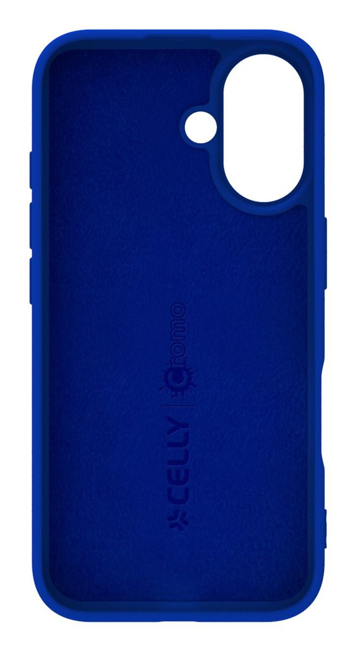 Celly Cromo1078bl Funda Para Iphone 16 (6.1") Azul