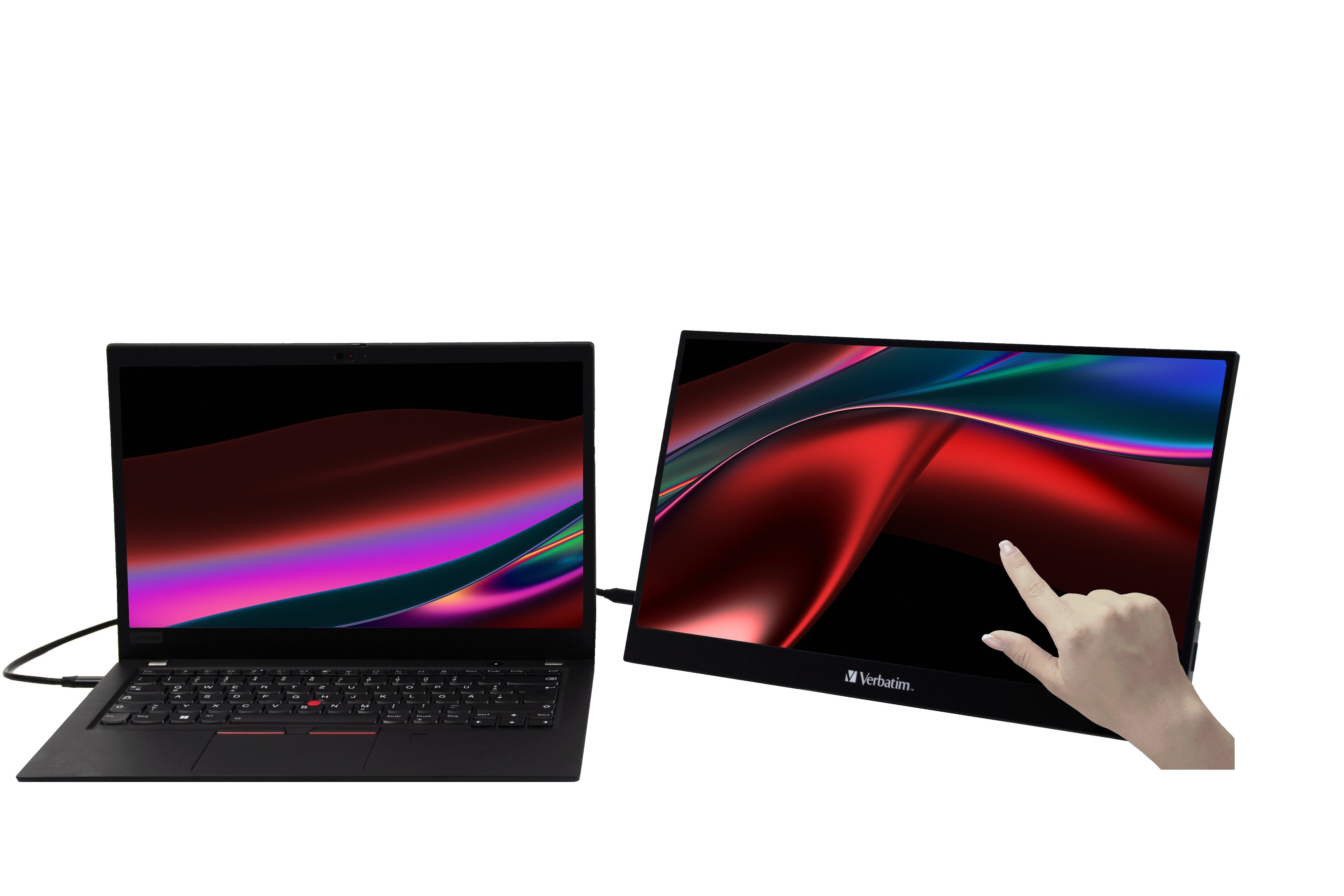 EAN 0023942495932 - Verbatim 49593 pantalla para PC 43,9 cm (17.3") 1920 x 1080 Pixeles Full HD LCD Pantalla táctil Negro imagen 4