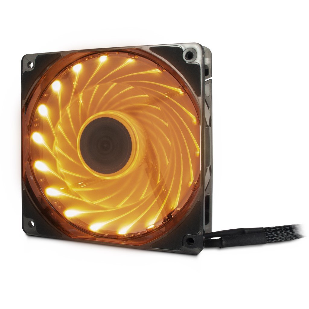 EAN 4260455643344 - Inter-Tech L-12025 Aura Carcasa del ordenador Ventilador 12 cm Negro imagen 2