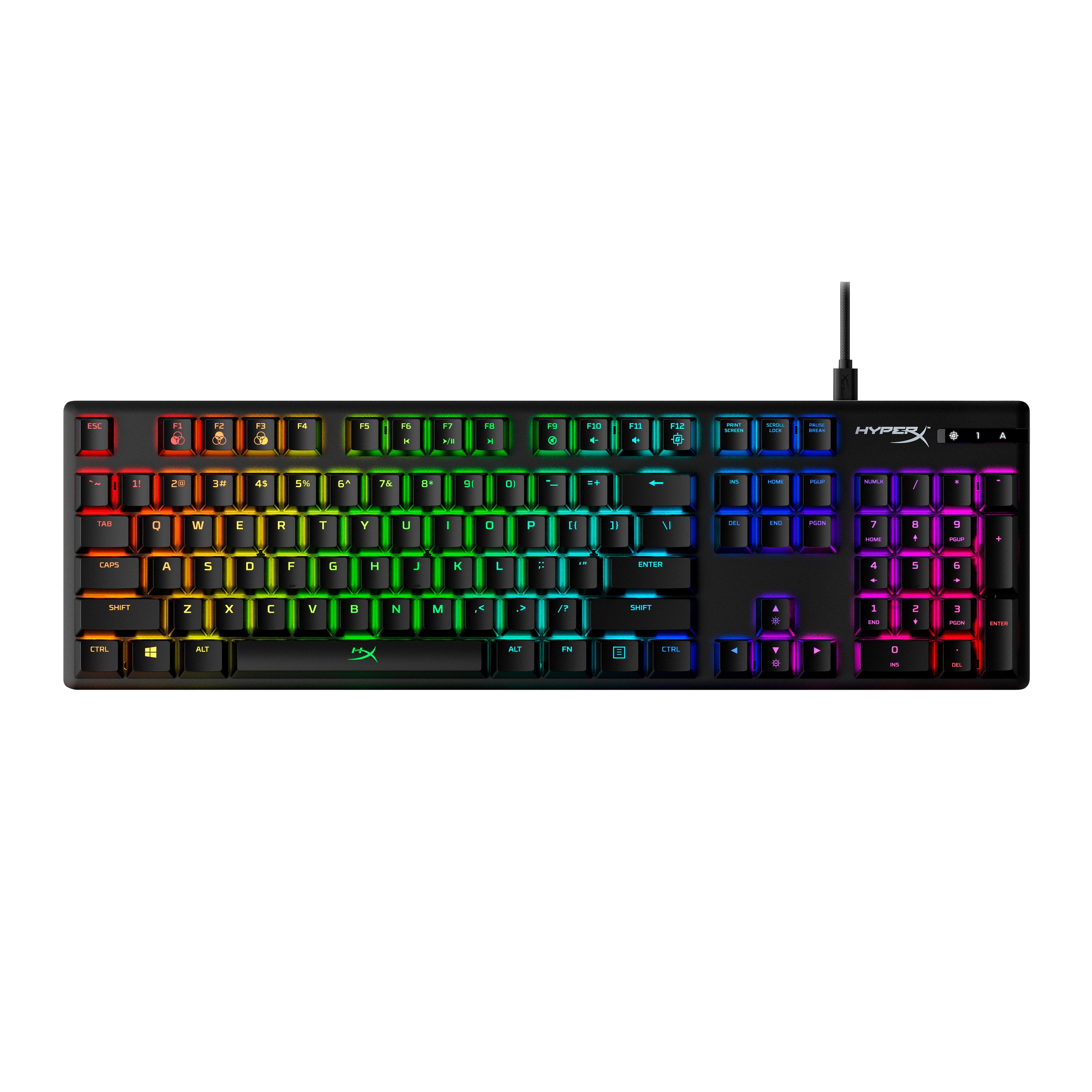 EAN 0196188042779 - HyperX Alloy Origins - Mechanical Gaming Keyboard - HX Red (US Layout) (HX-KB6RDX-US) teclado Juego USB Q imagen 1