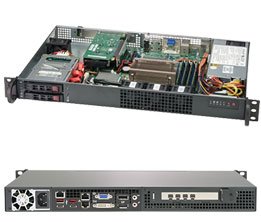Supermicro Superserver 1019c-Htn2 Lga 1151 (Zócalo H4) Bastidor (1u) Negro