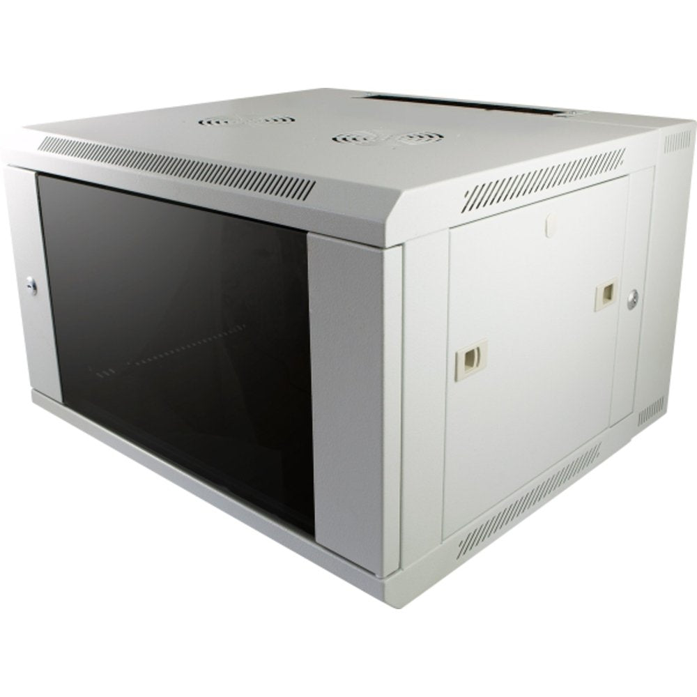 Allnet 19\"Wandgehäuse, 18he, 2-Teilig, T600mm, Lichtgris, Smb-Serie,