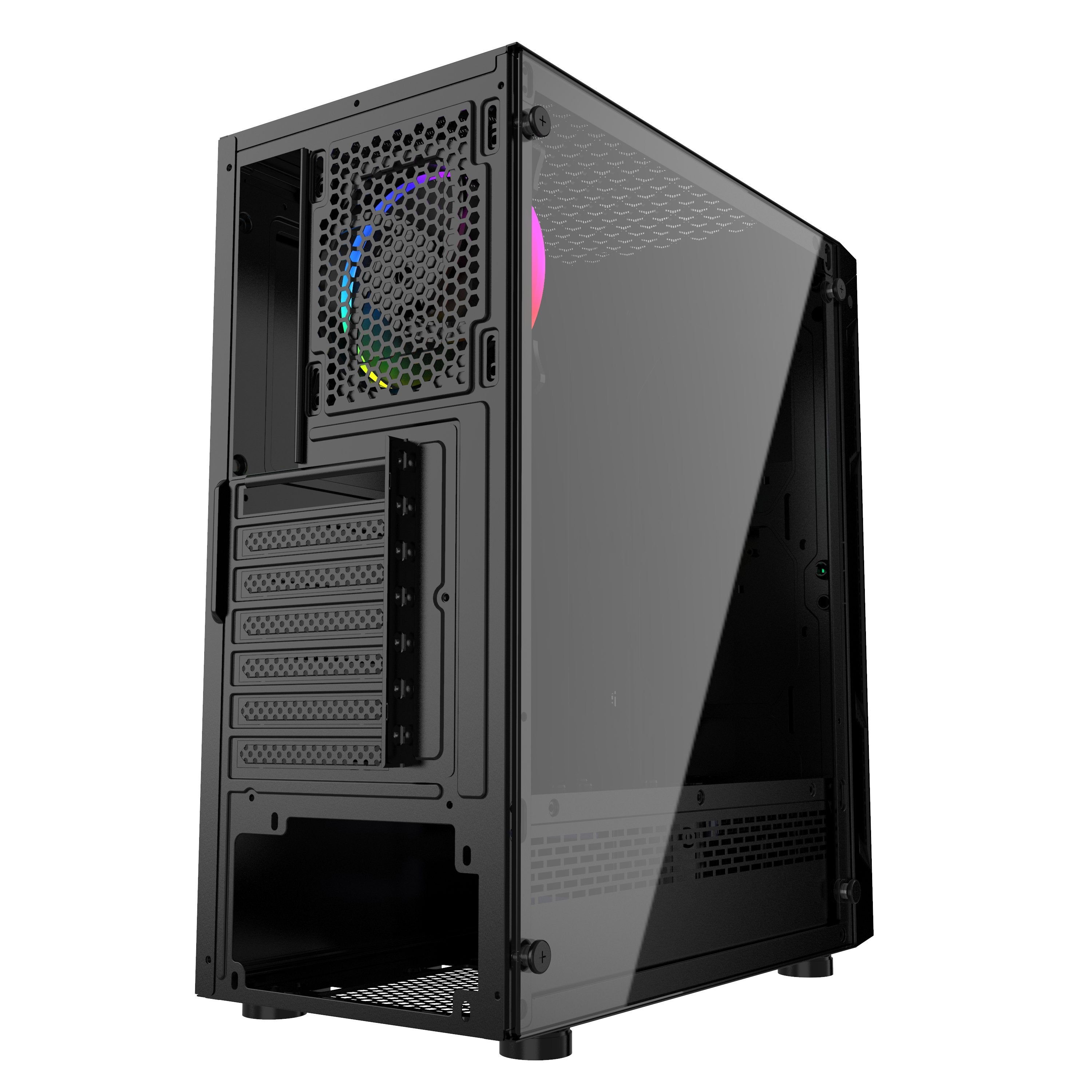 EAN 8716309114202 - Gembird Fornax 2000 RGB Midi Tower Negro imagen 9
