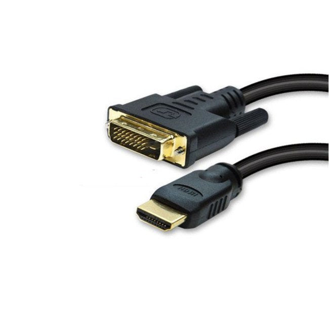 S-Conn Hdmi - Dvi-D 3m, 3 M, Hdmi, Dvi-D, Macho, Macho, Oro
