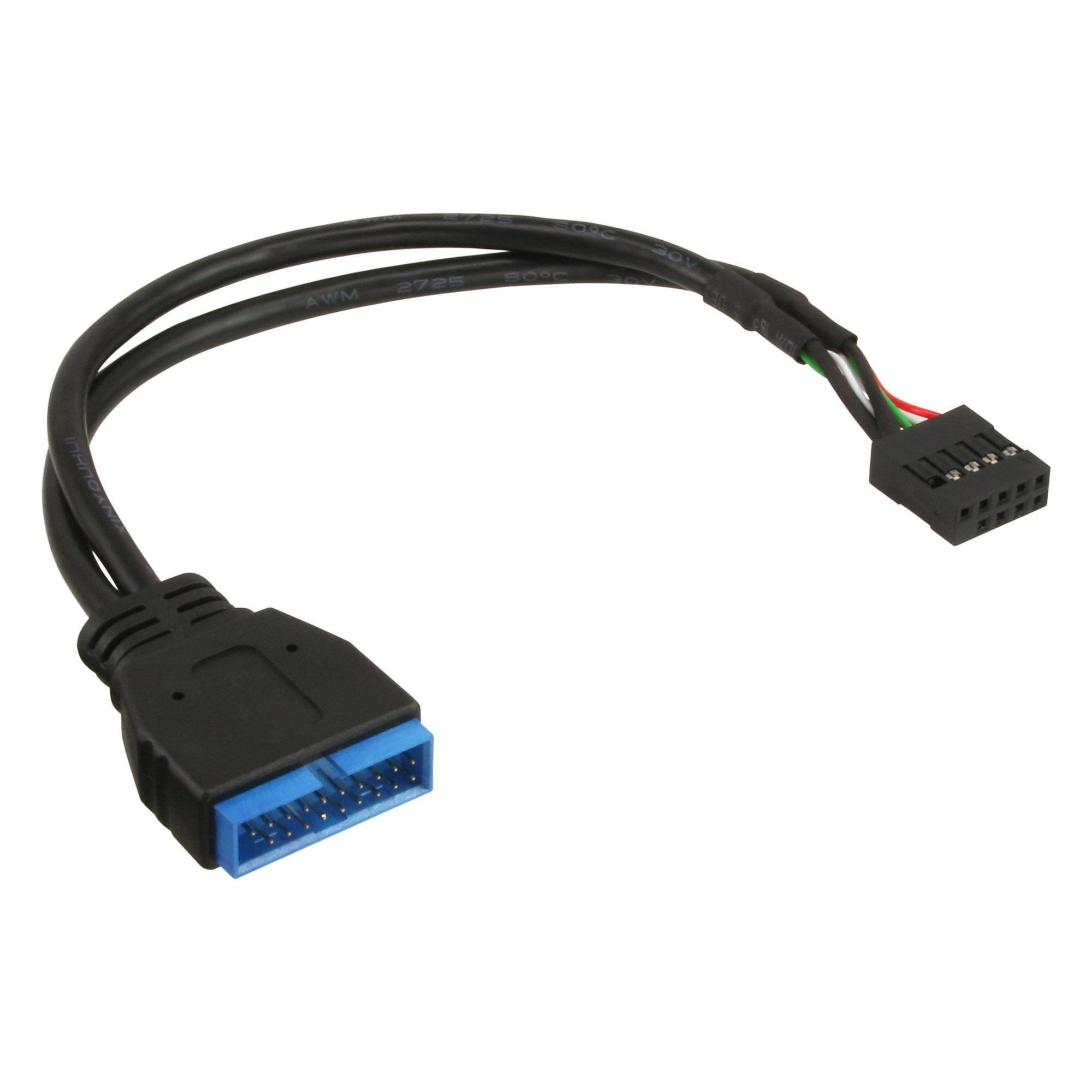 Adaptador Inline Usb 2.0 A 3.0 Placa Base Usb 2.0 Interna A Usb 3.0 0,3 M