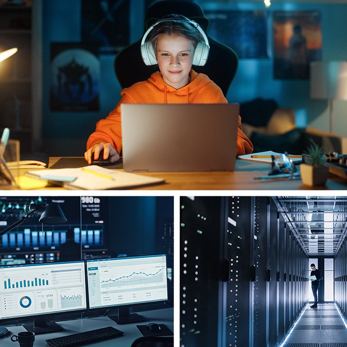 EAN 5901878537764 - Qoltec 53776 sistema de alimentación ininterrumpida (UPS) Línea interactiva 1,5 kVA 900 W 4 salidas AC imagen 3