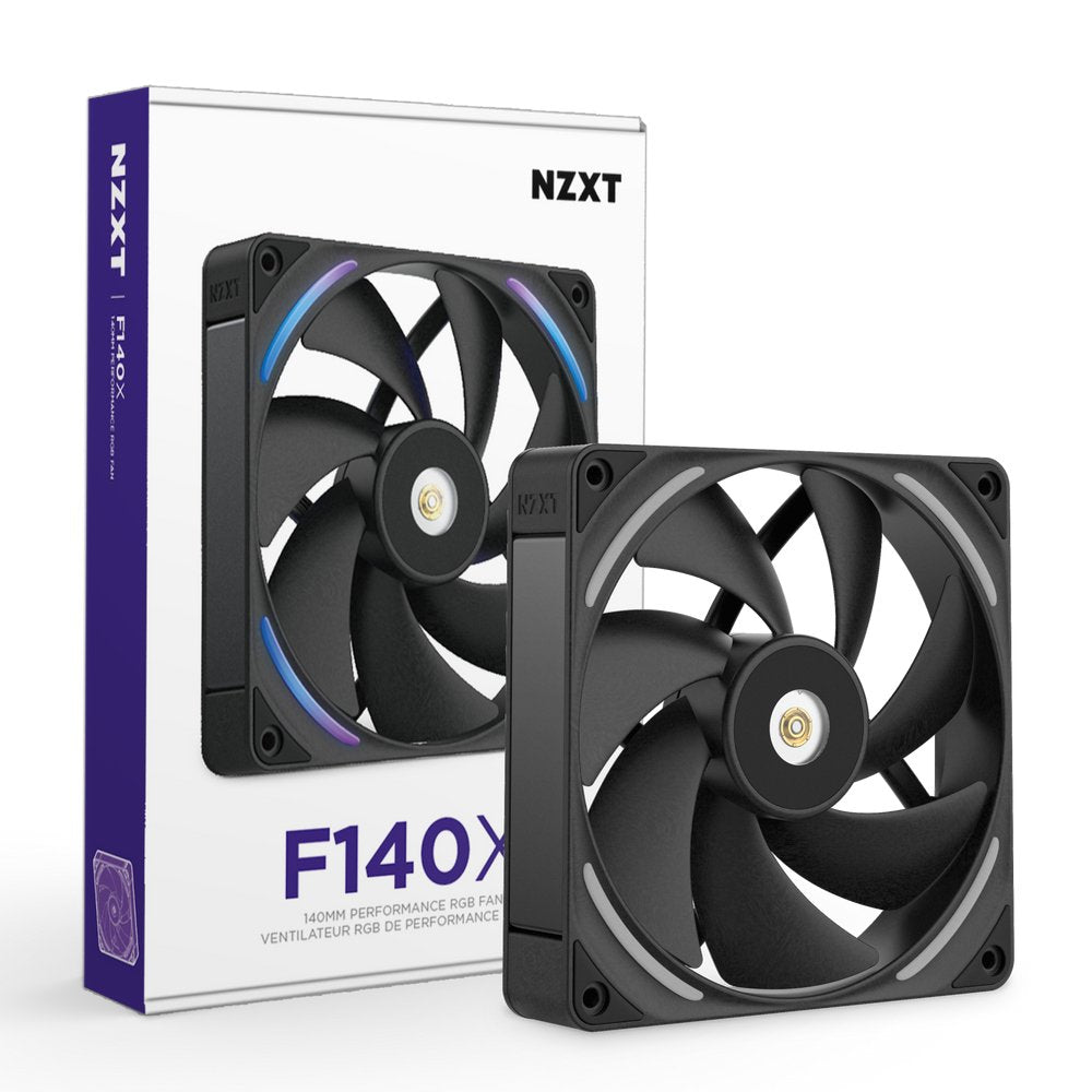 Nzxt F-Serie F140x Rgb Lã¼fter Single Black Rf-U14pn-B1 Retail