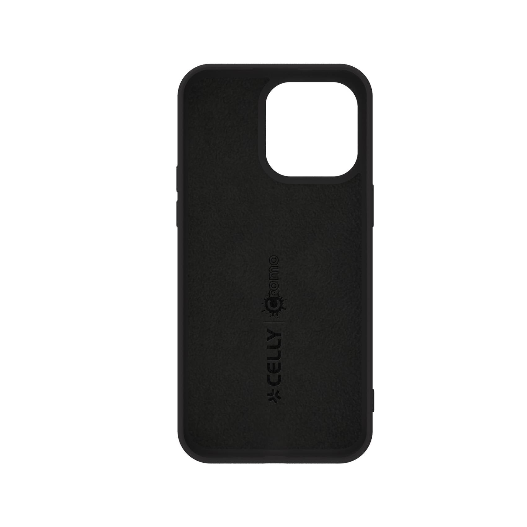 Celly Cromo1056bk Funda Para Iphone 15 Pro Max (6.7") Negro