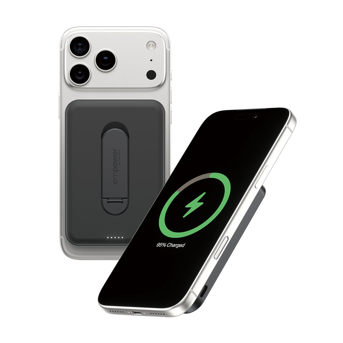 Panzerglass Empower By ® Empower Bank W. Spin Stand 5000mah Space Black Negro