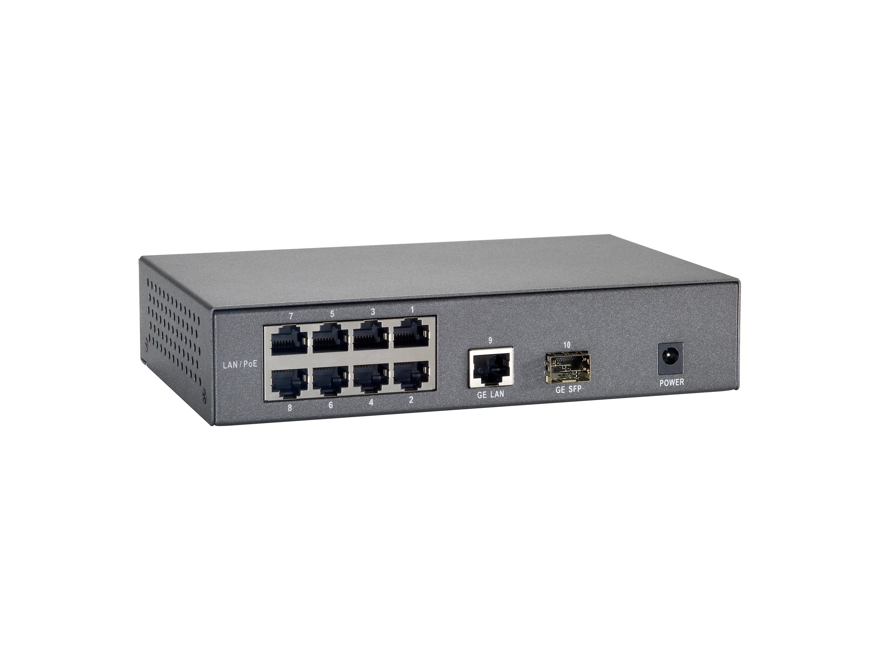 Level One Switch No Gestion 8p 10/100 1p 10 /100/1000 Poe 115w + 1p Sfp Gigabit