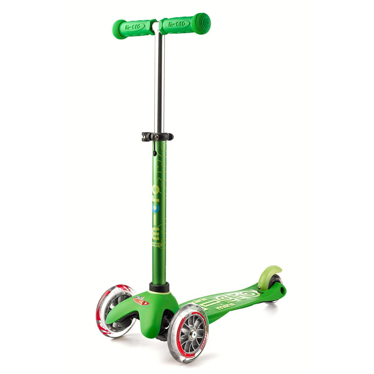 Patinete Micro De 3 Ruedas/Coche De Paseo Mini 3 En 1 Deluxe Verde