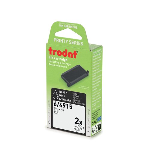 EAN 9008056833062 - Trodat 6/4915/SS Cartucho de tinta Negro imagen 1