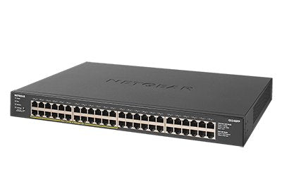EAN 0606449145588 - NETGEAR GS348PP No administrado Gigabit Ethernet (10/100/1000) Energía sobre Ethernet (PoE) Negro imagen 3