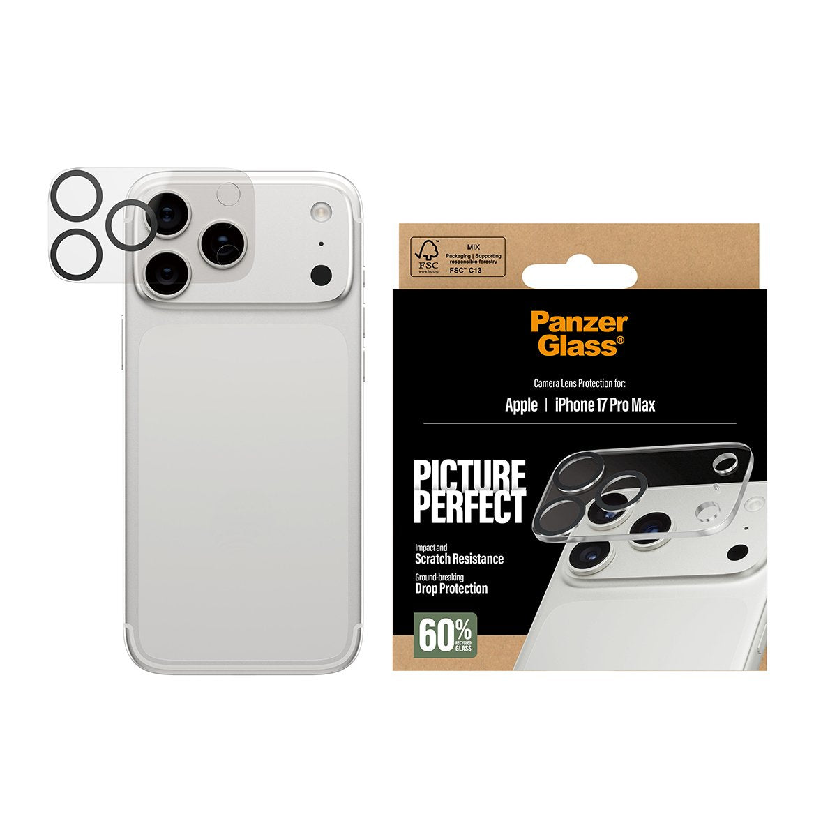 Panzerglass Picture Perfect Camera Lens Iphone 17 Pro Max