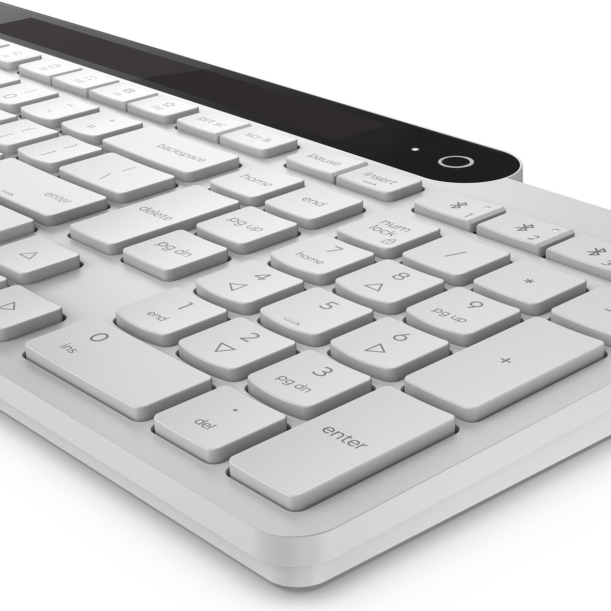 Teclado Lenovo 800 Auto-Carregável Bt Blanco