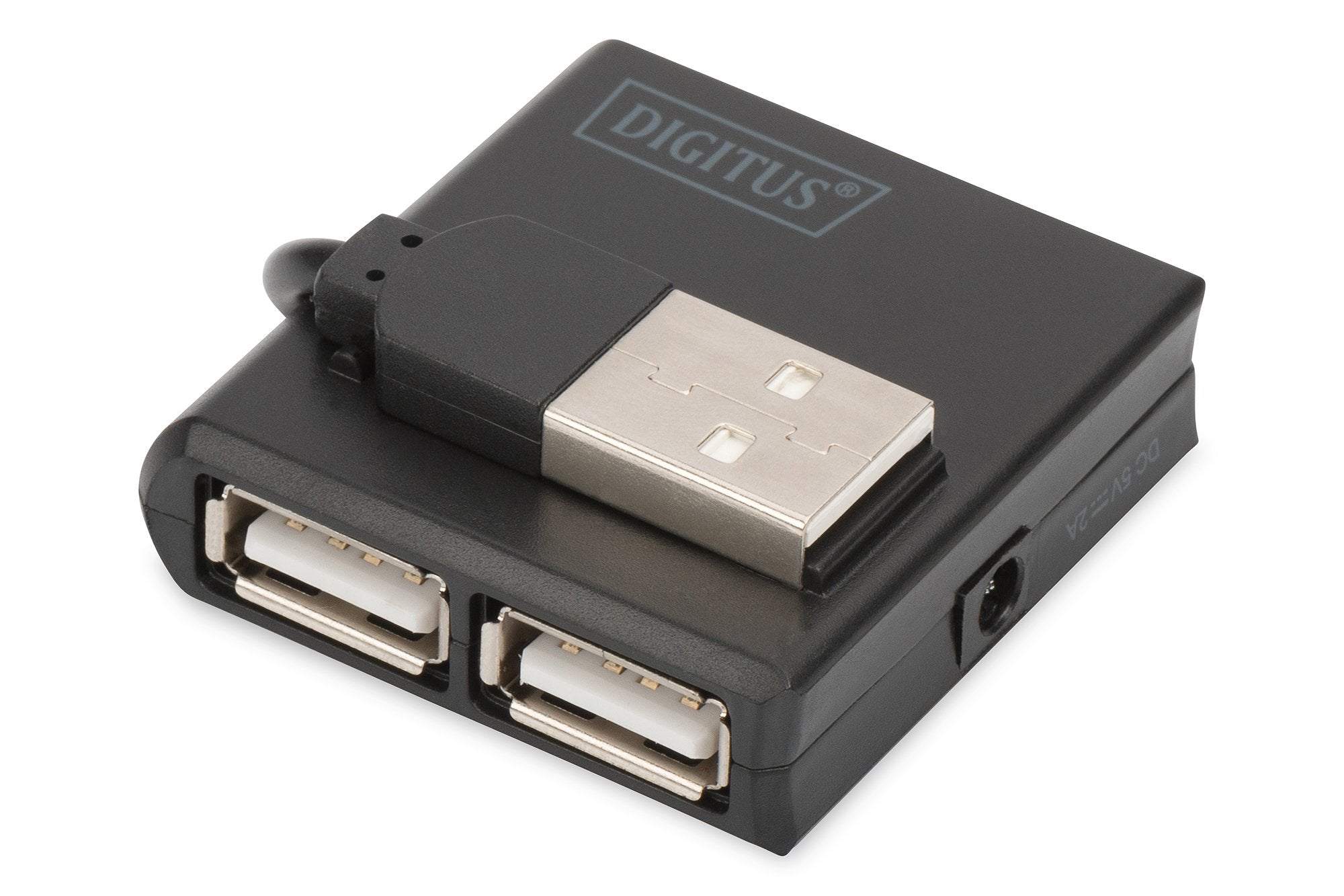Digitus Hub 4 Puertos Usb 2.0 Negro Da-70217