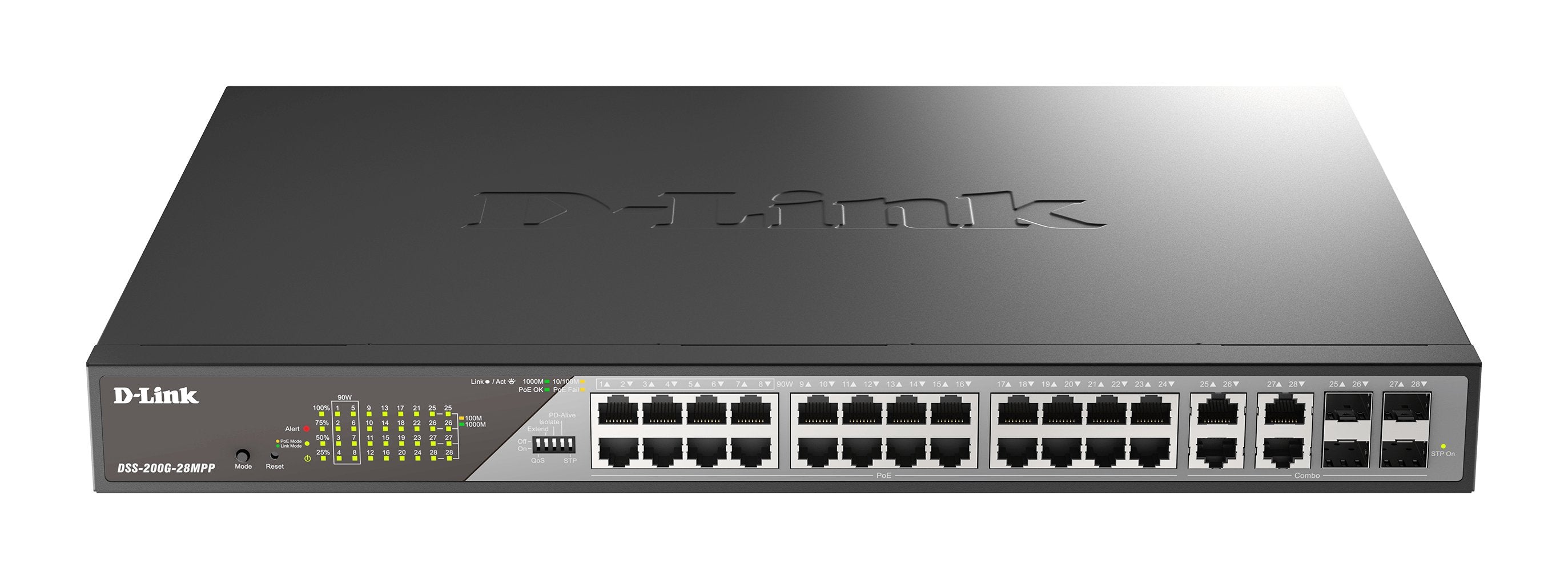 EAN 0790069471803 - D-Link DSS-200G-28MP switch Gestionado L2 Gigabit Ethernet (10/100/1000) Energía sobre Ethernet (PoE) 1U imagen 1