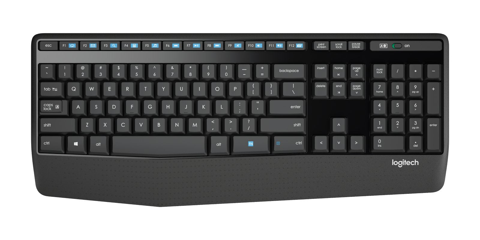 EAN 5099206053151 - Logitech 920-006483 teclado Ratón incluido Universal RF inalámbrico Inglés Negro imagen 6