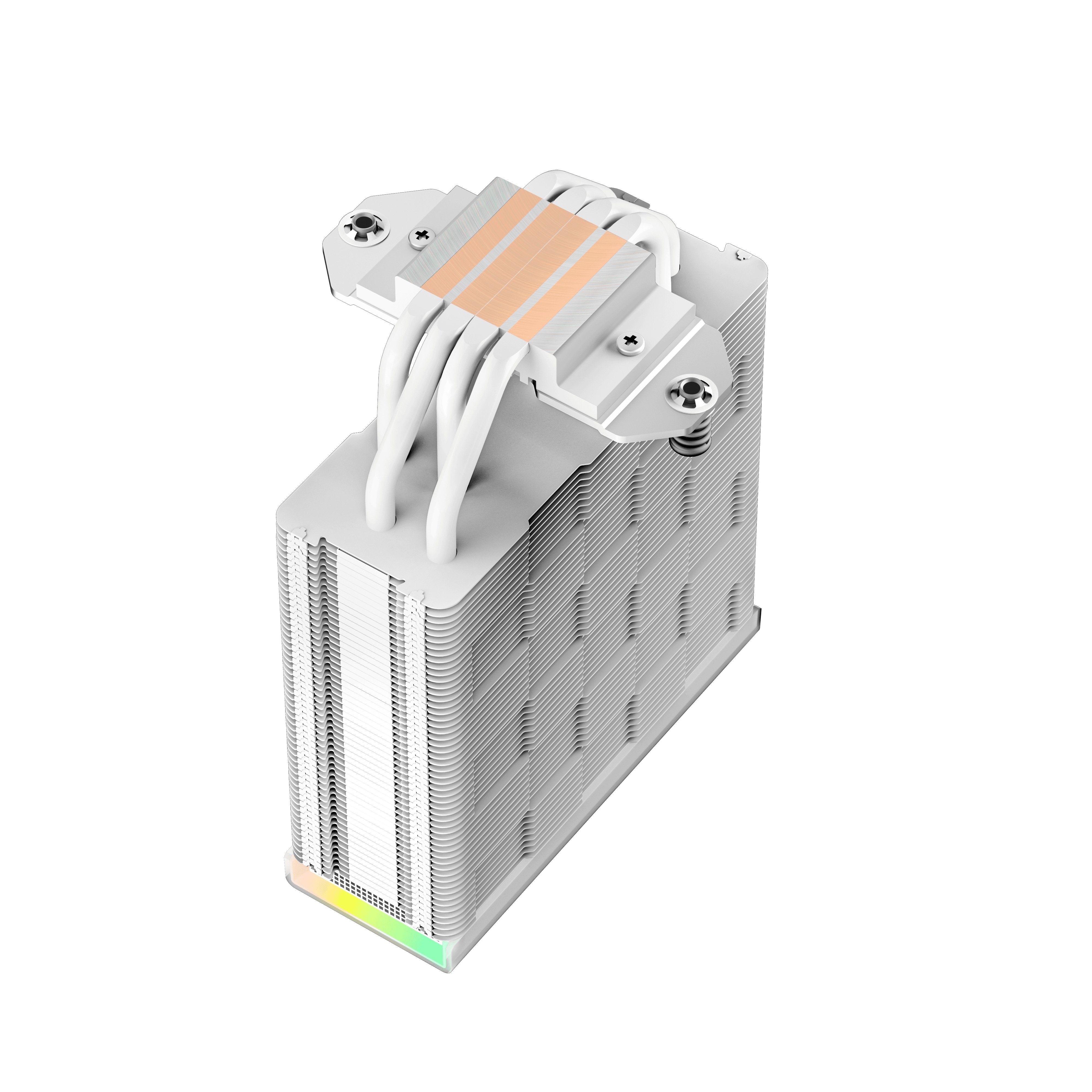 EAN 6933412728214 - DeepCool AK400 Digital WH Procesador Refrigerador de aire 12 cm Blanco 1 pieza(s) imagen 6