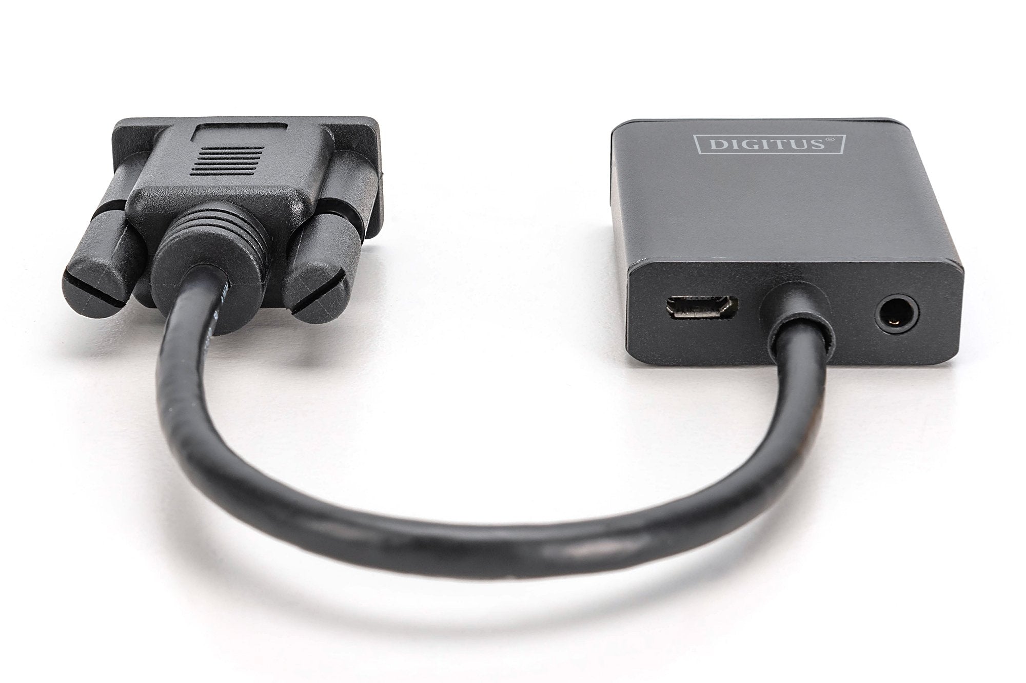 EAN 4016032444213 - Digitus DA-70473 adaptador de cable de vídeo 0,15 m VGA (D-Sub) Negro imagen 3