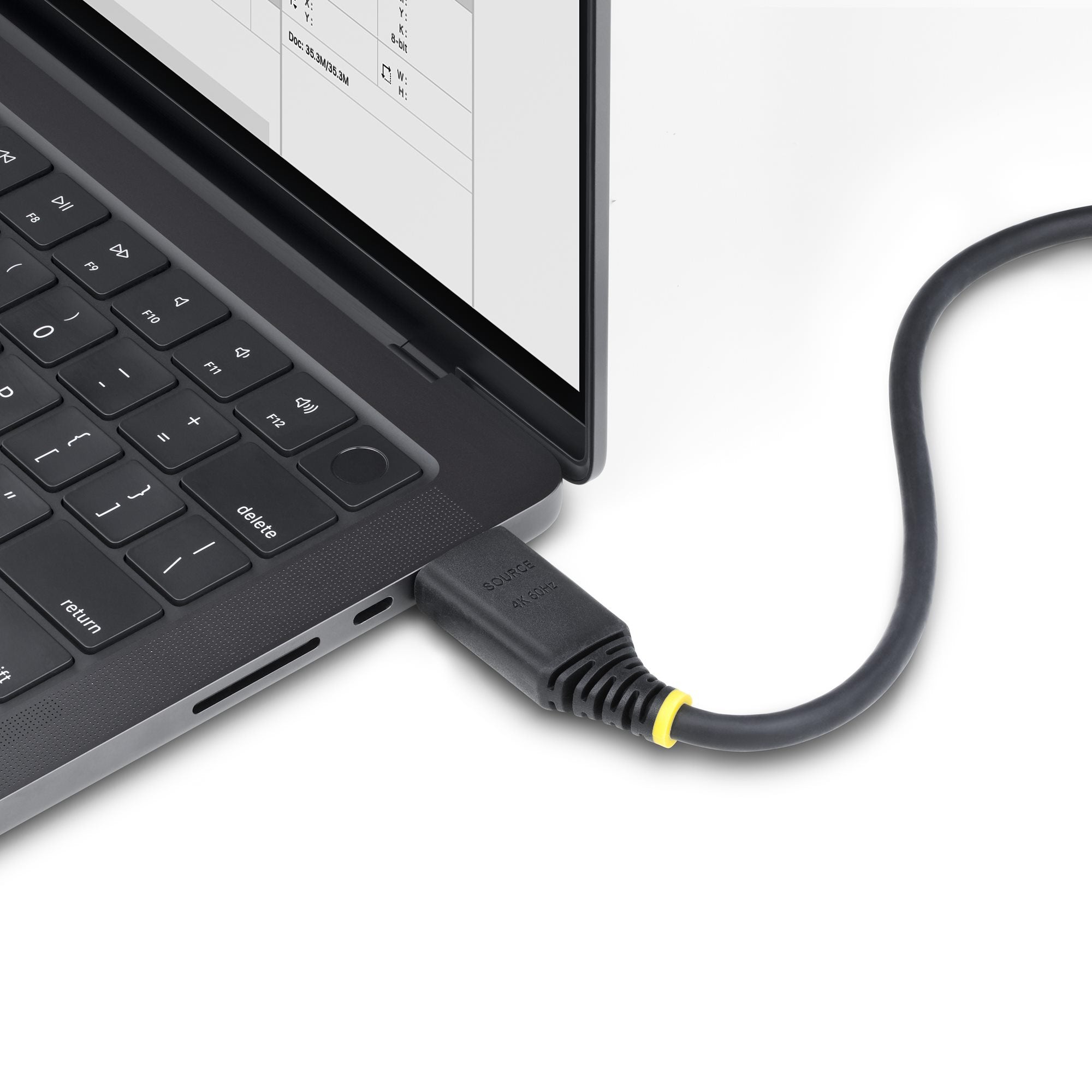 EAN 0065030916431 - StarTech.com HDMI2-CABLE-GRIP-35F cable HDMI 10,6 m HDMI tipo A (Estándar) Negro imagen 6